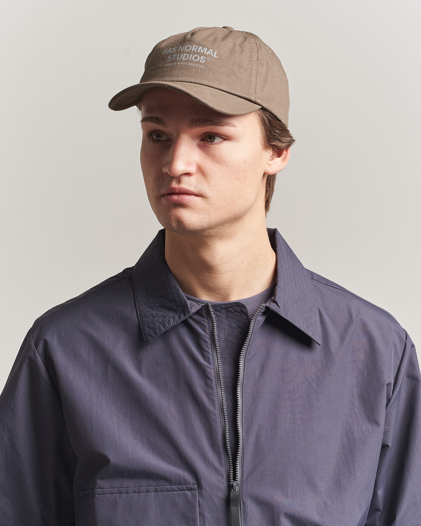 Herre | Hatte & kasketter | Pas Normal Studios | Off Race Cotton Cap Mud