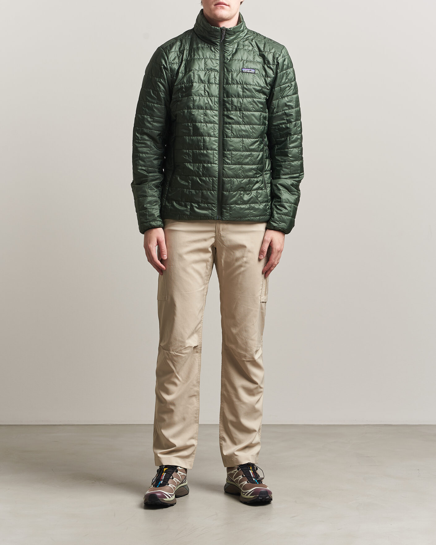 Herre | Jakker | Patagonia | Nano Puff Jacket Old Growth Green