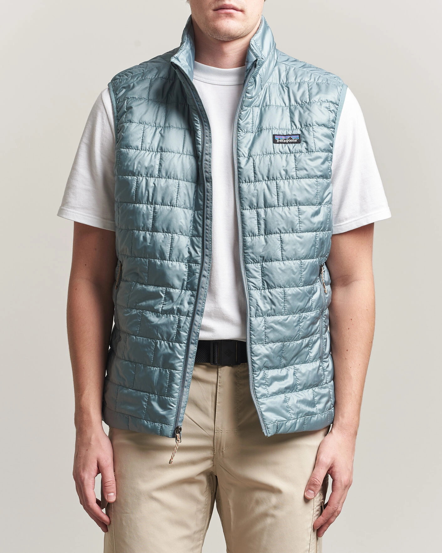 Herre | Veste | Patagonia | Nano Puff Vest Blue Sage