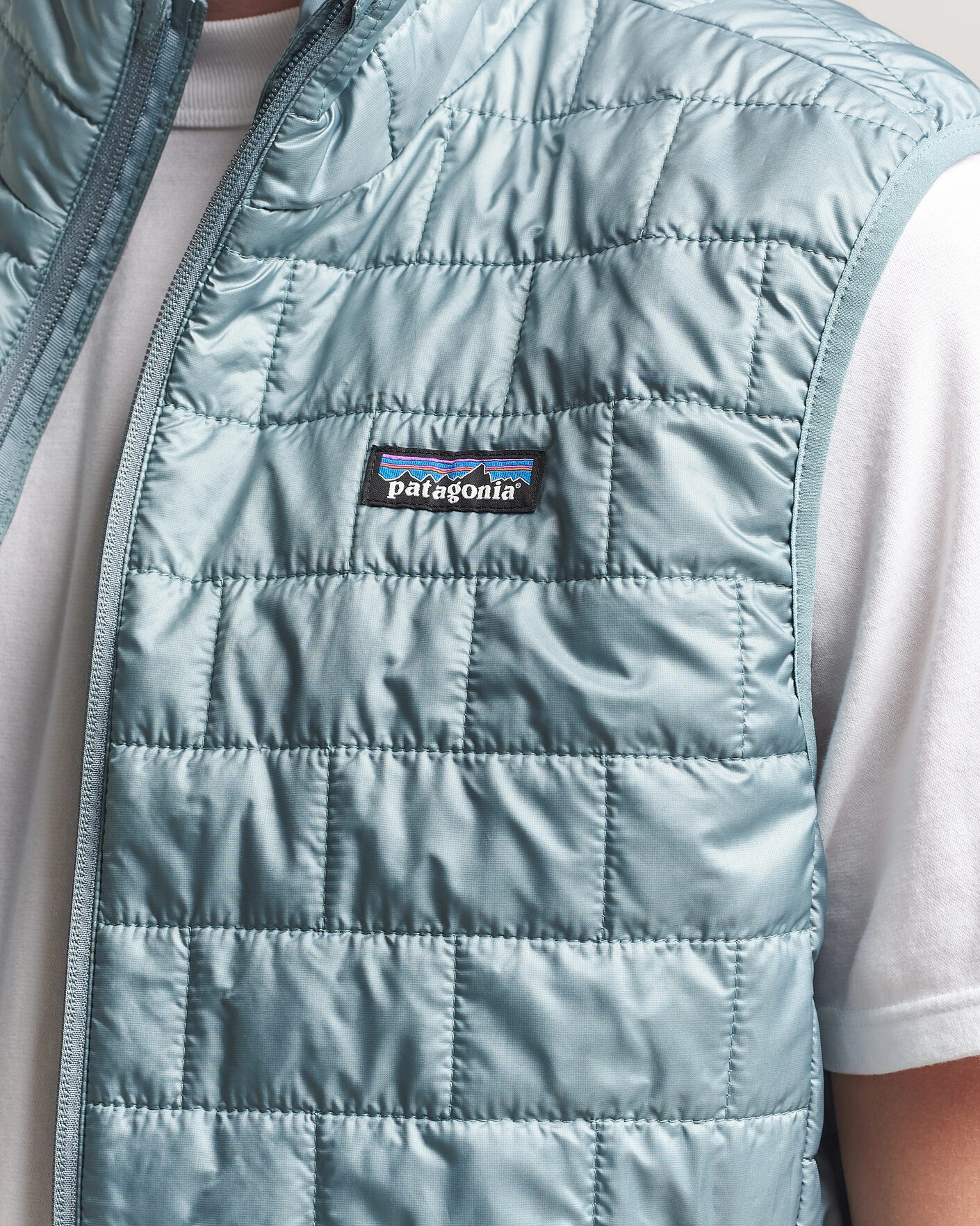 Herre | Veste | Patagonia | Nano Puff Vest Blue Sage
