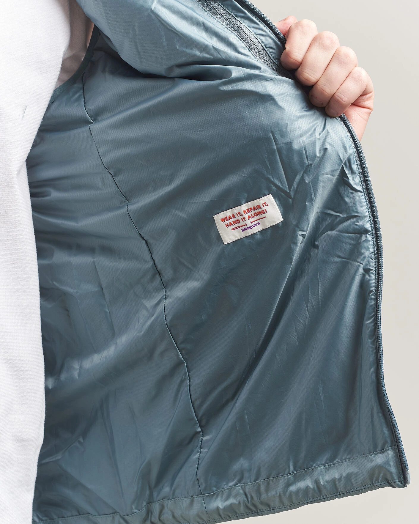 Herre | Veste | Patagonia | Nano Puff Vest Blue Sage