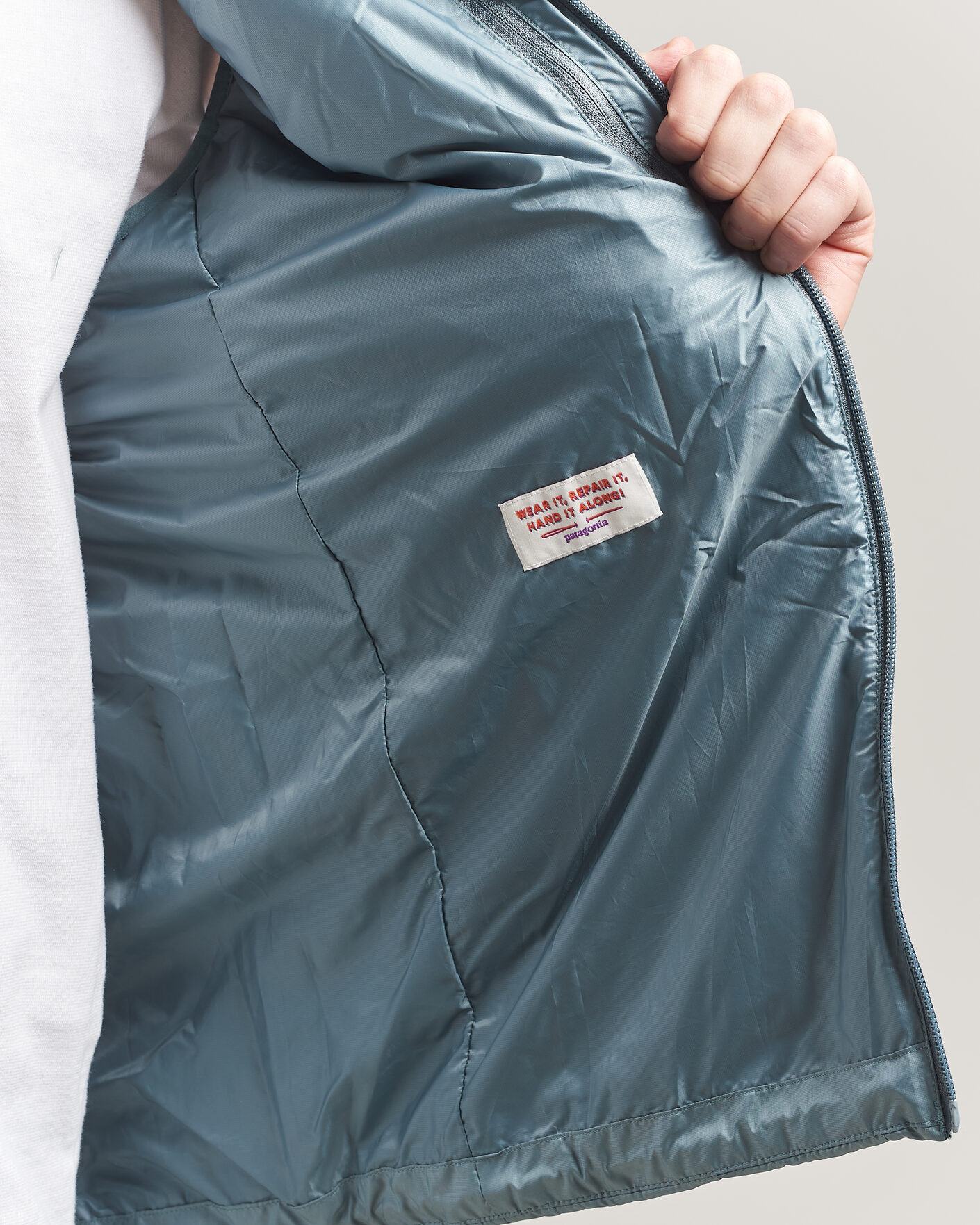 Herre | Veste | Patagonia | Nano Puff Vest Blue Sage