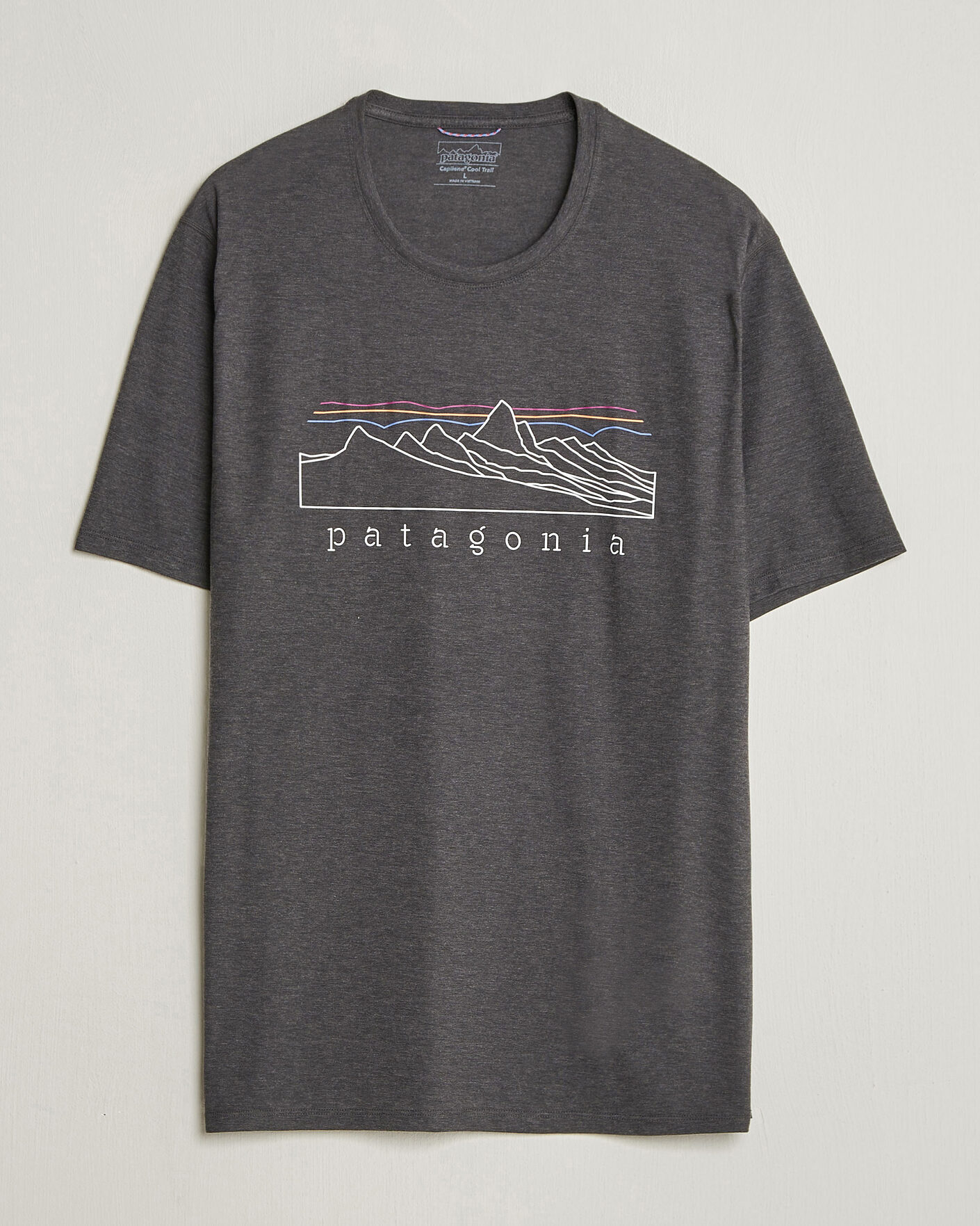 Herre | T-Shirts | Patagonia | Cap Cool Trail T-Shirt Ink Black
