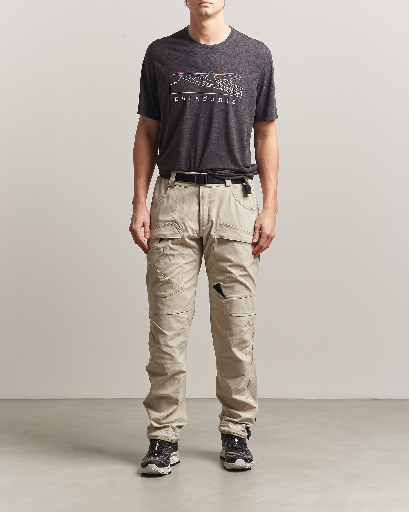 Herre | T-Shirts | Patagonia | Cap Cool Trail T-Shirt Ink Black