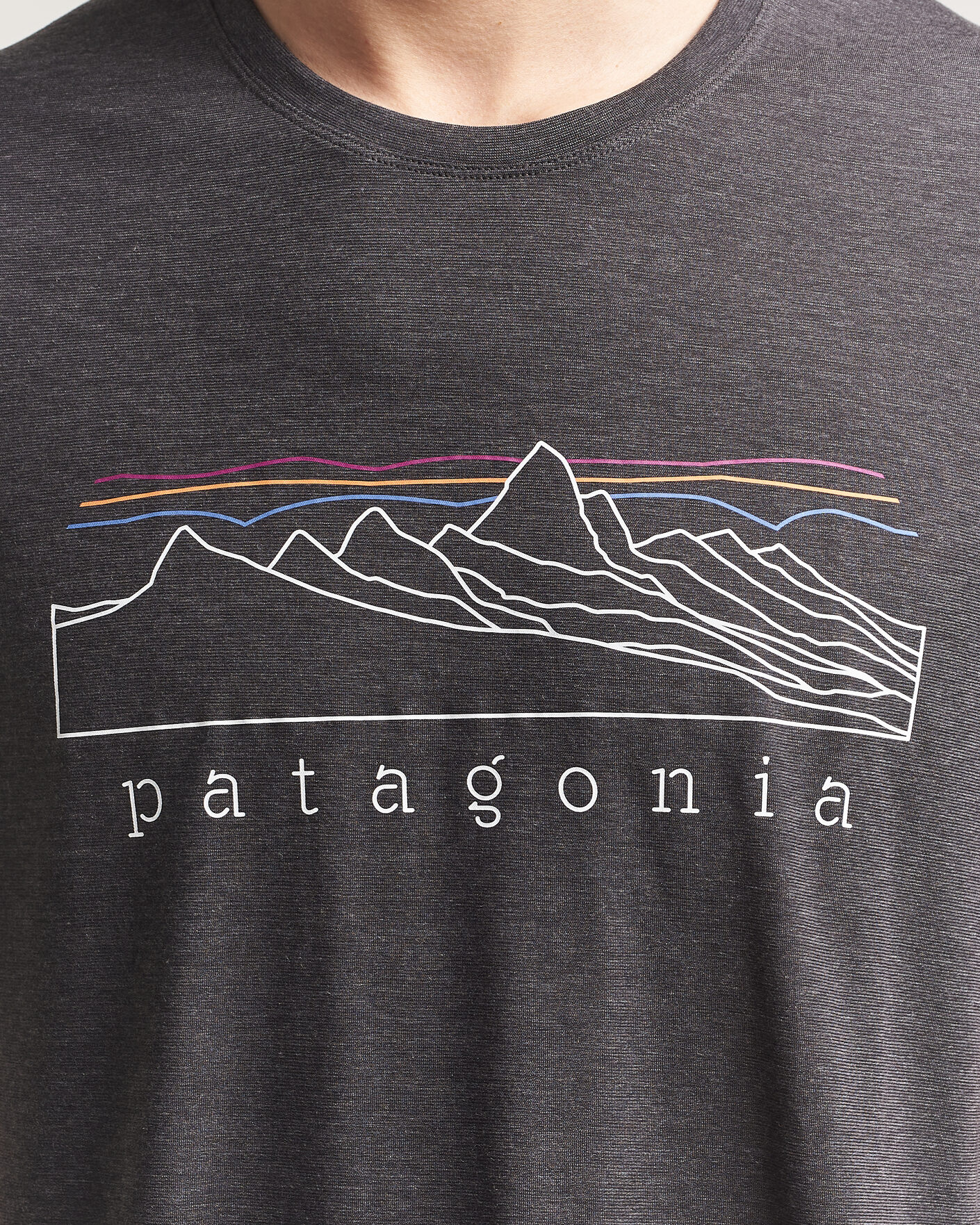 Herre | T-Shirts | Patagonia | Cap Cool Trail T-Shirt Ink Black