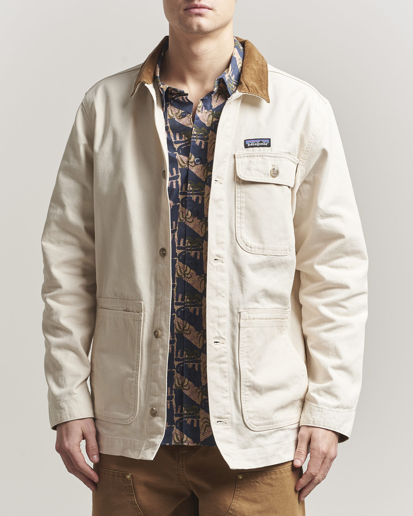 Herre | Jakker | Patagonia | Point Reyes Cotton Canvas Jacket Undyed Natural