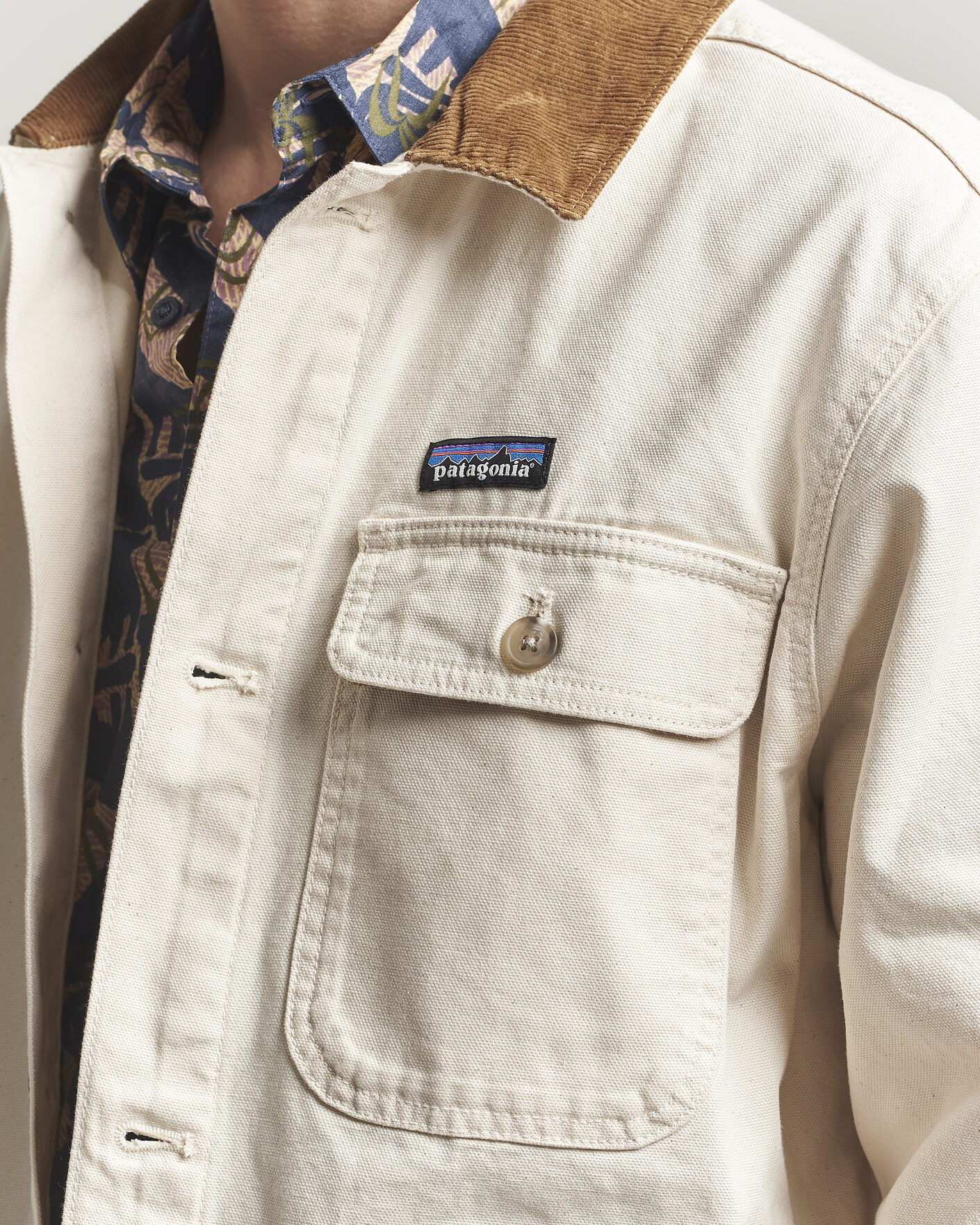 Herre | Jakker | Patagonia | Point Reyes Cotton Canvas Jacket Undyed Natural