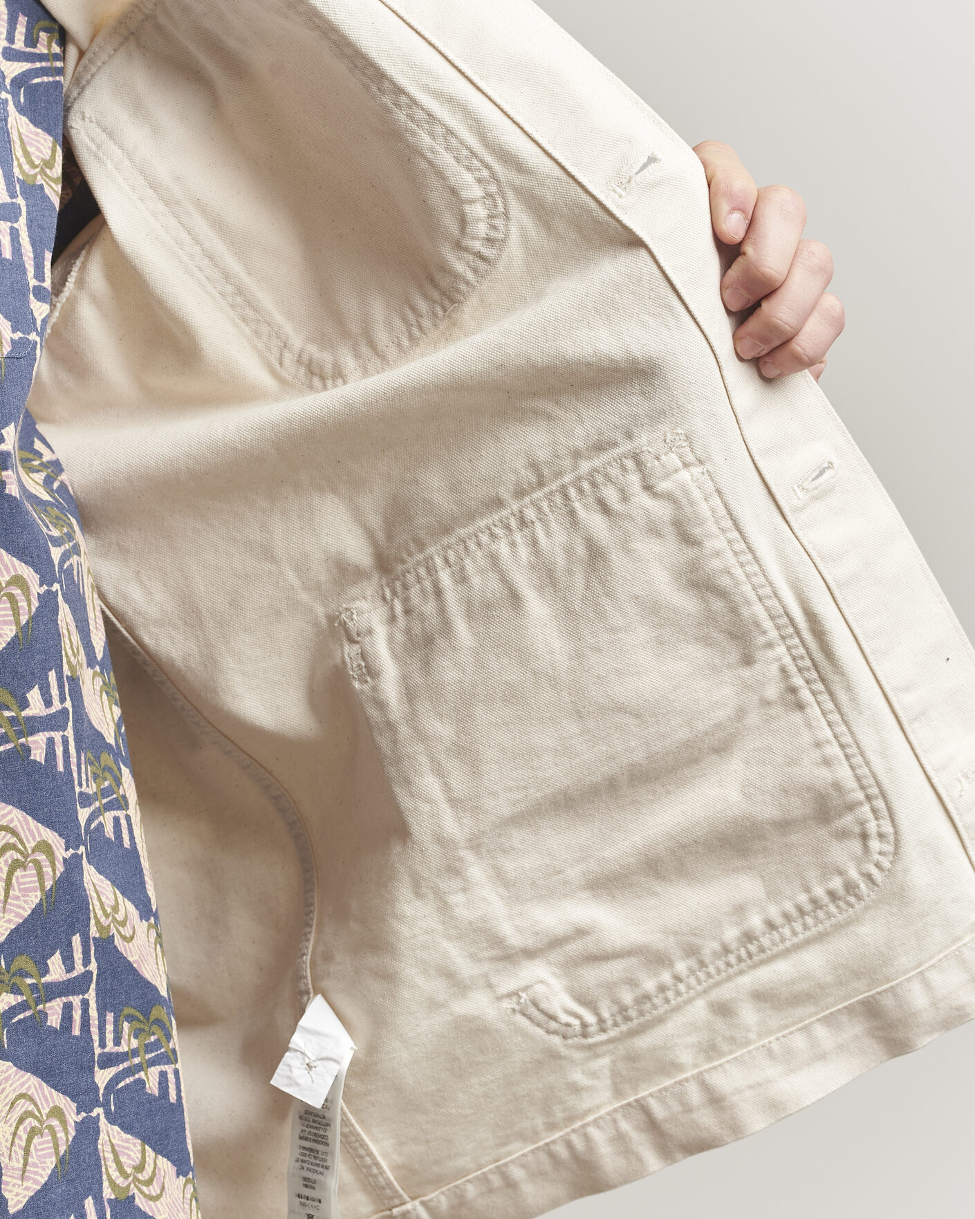 Herre | Jakker | Patagonia | Point Reyes Cotton Canvas Jacket Undyed Natural