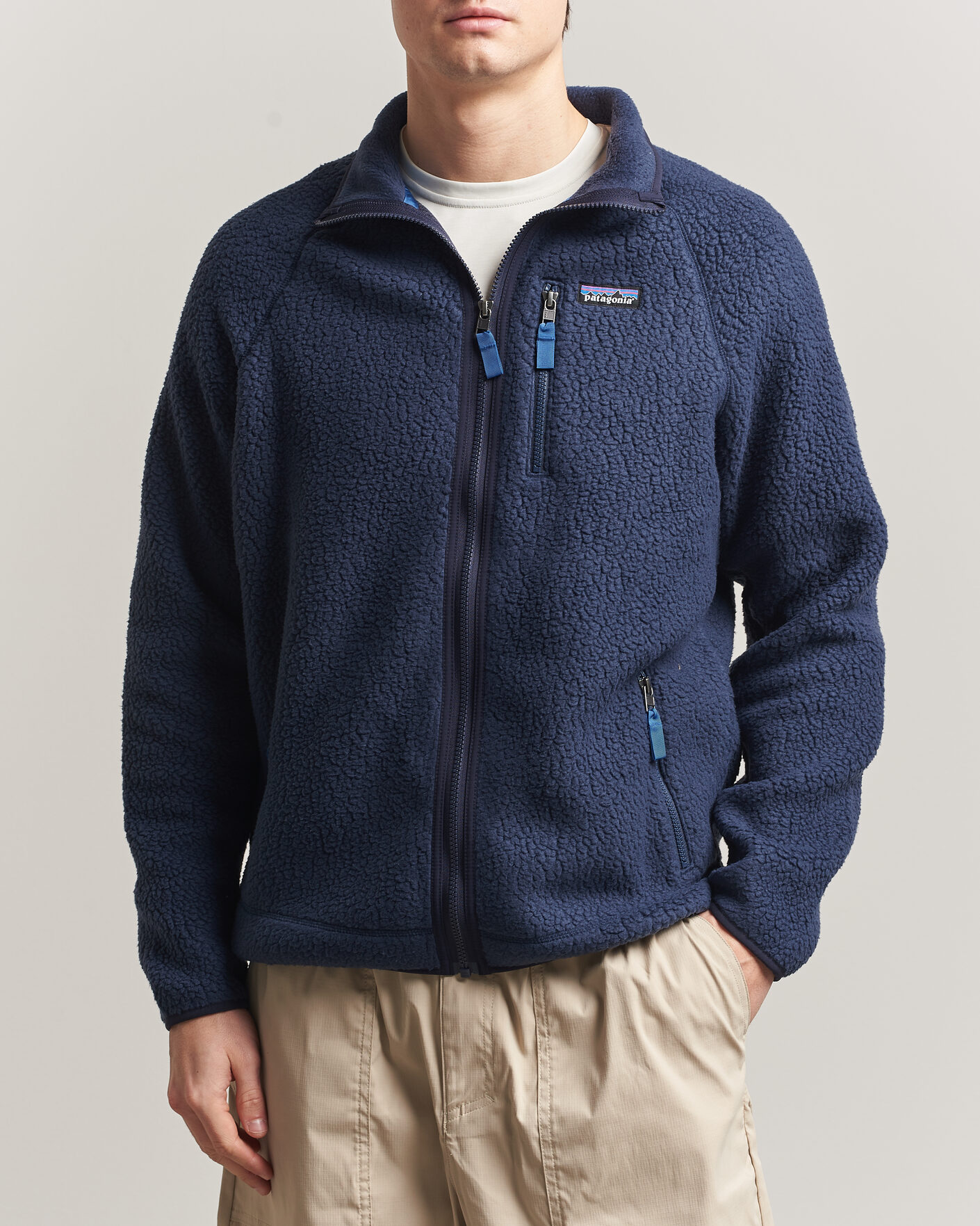 Herre | Trøjer | Patagonia | Retro Pile Jacket New Navy