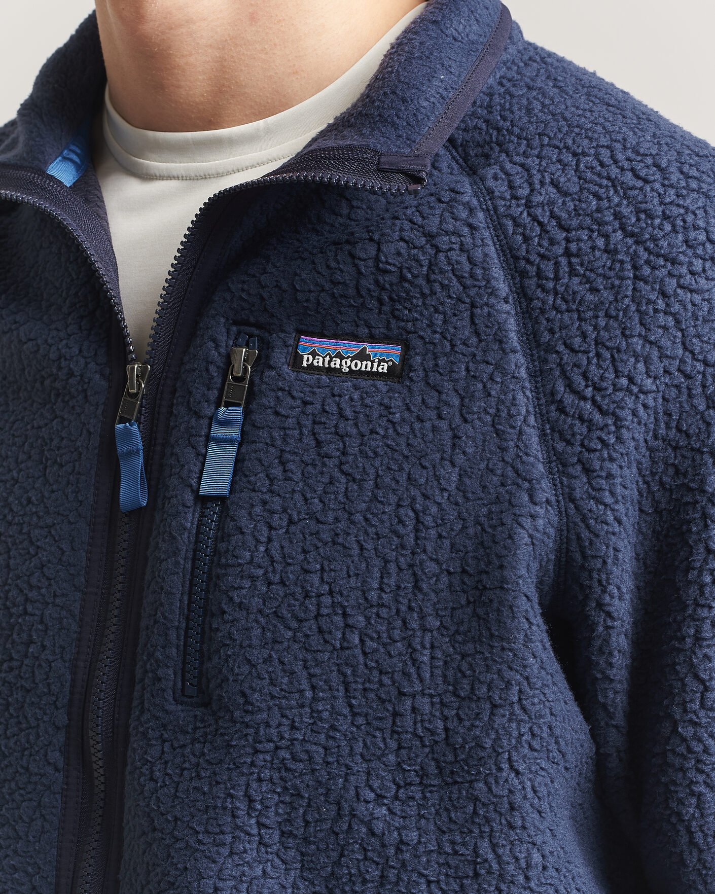 Herre | Trøjer | Patagonia | Retro Pile Jacket New Navy