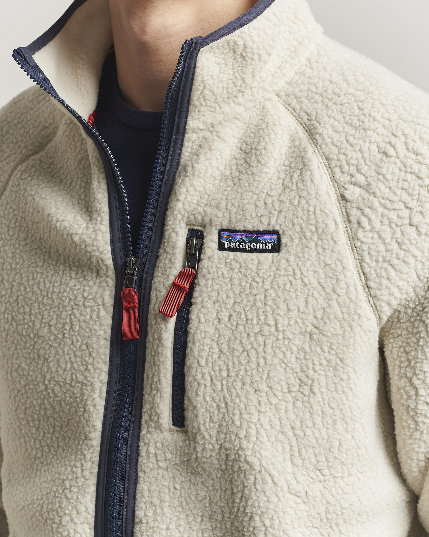 Herre | Trøjer | Patagonia | Retro Pile Jacket Pelican