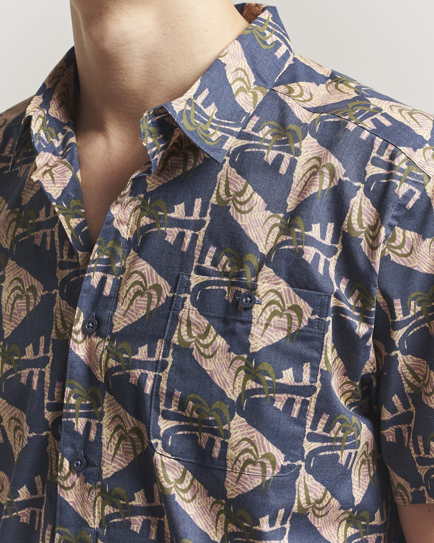 Herre | Skjorter | Patagonia | Go To Short Sleeve Shirt Jaguar Geo