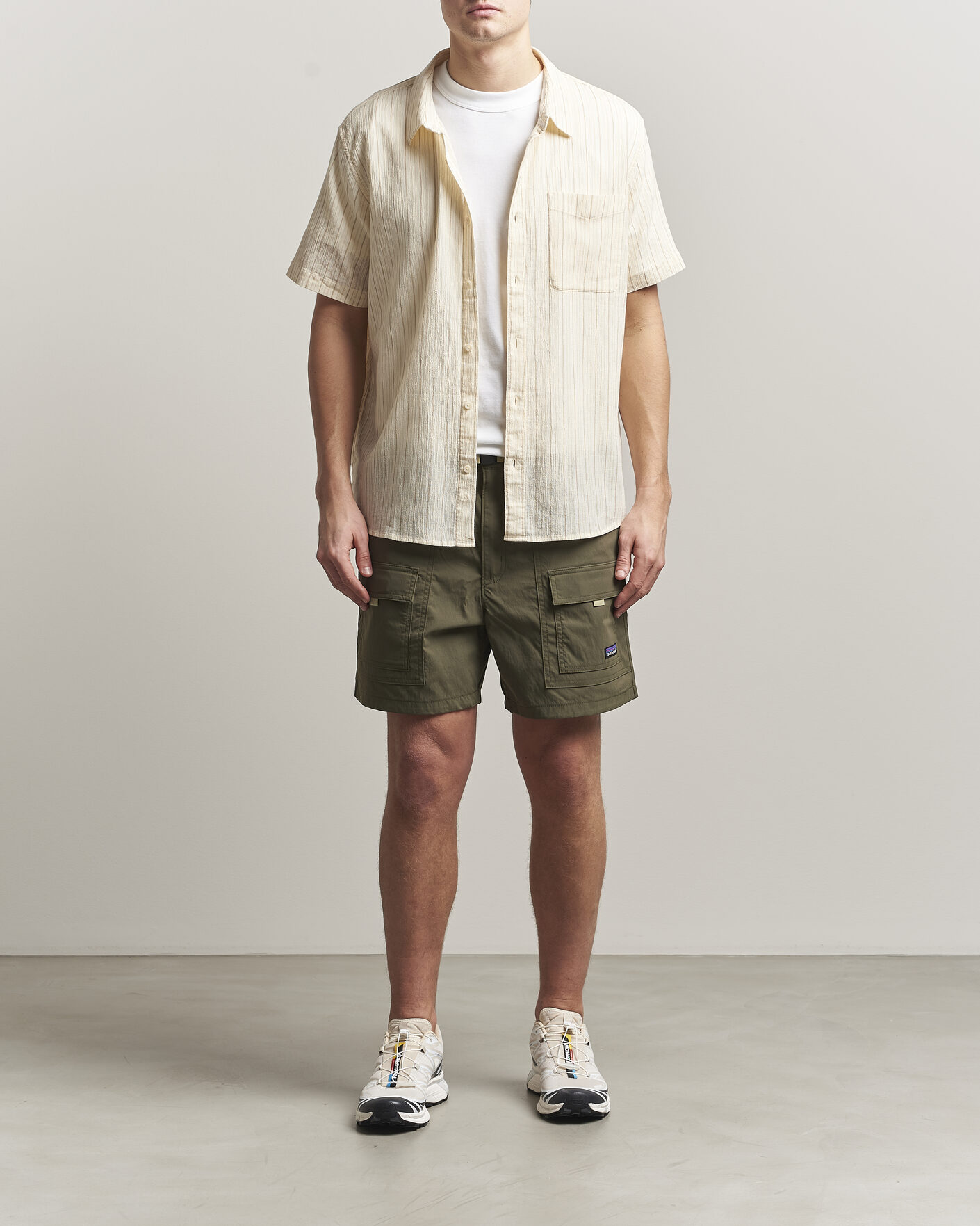 Herre | Skjorter | Patagonia | AC Short Sleeve Shirt Natural
