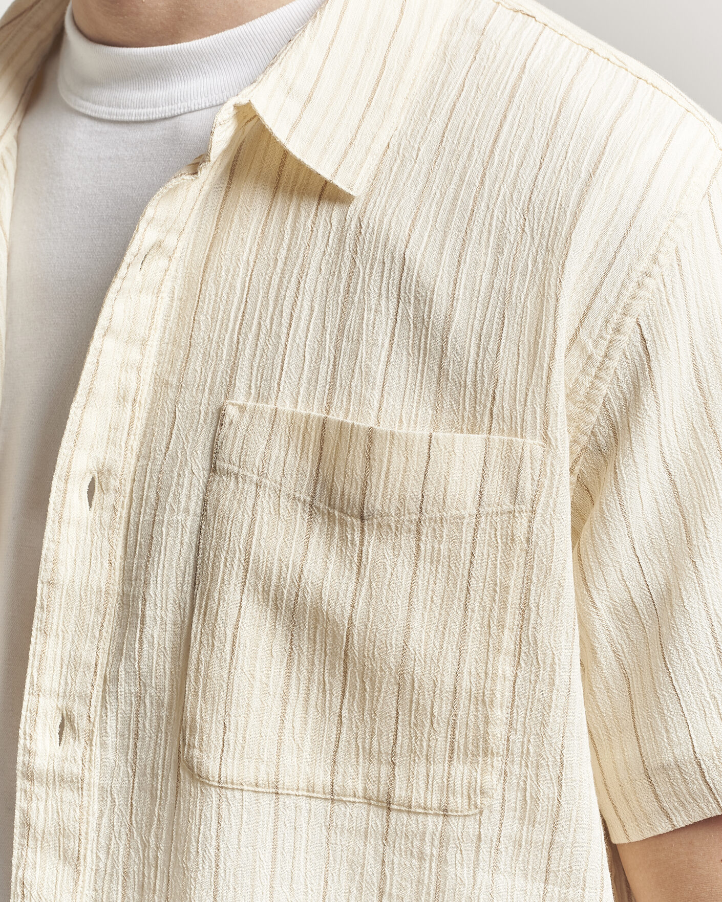 Herre | Skjorter | Patagonia | AC Short Sleeve Shirt Natural