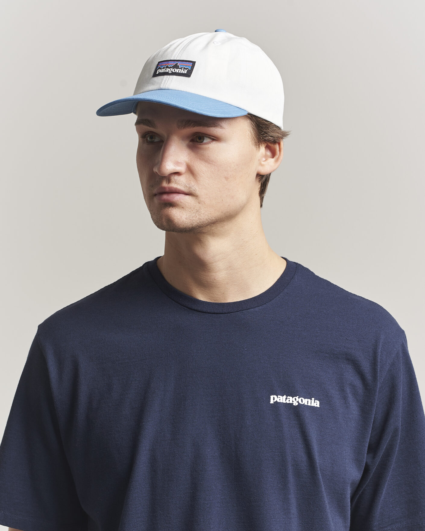 Herre | Hatte & kasketter | Patagonia | P-6 Label Trad Cap Shore Blue