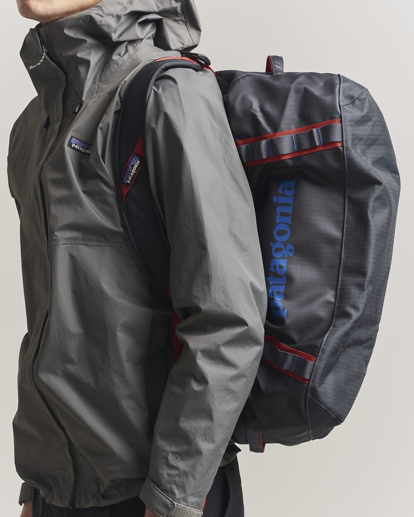 Herre | Tasker | Patagonia | Black Hole Duffel 40L Smolder Blue