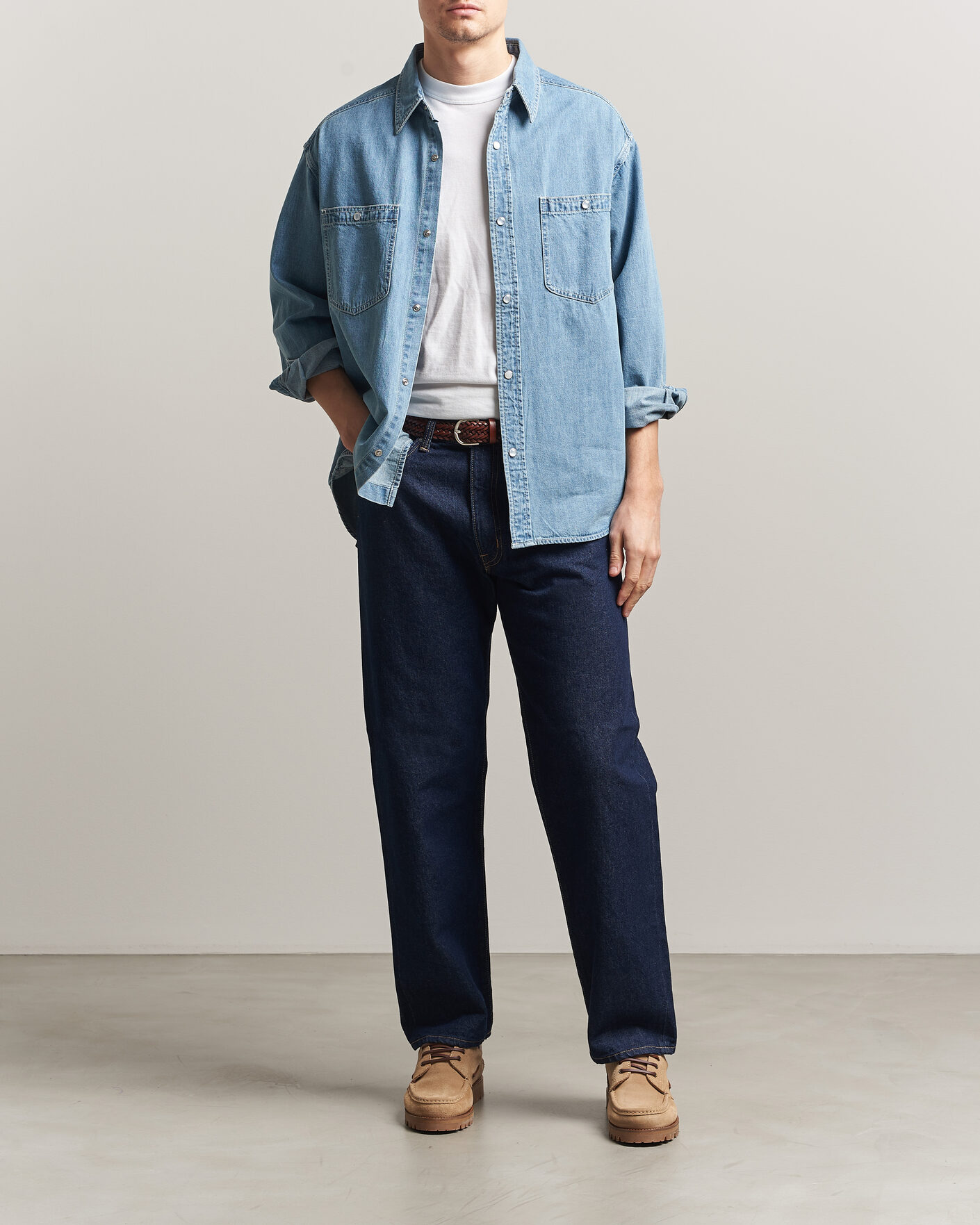 Herre | Skjorter | Pendleton | Western Workshirt Stone Wash