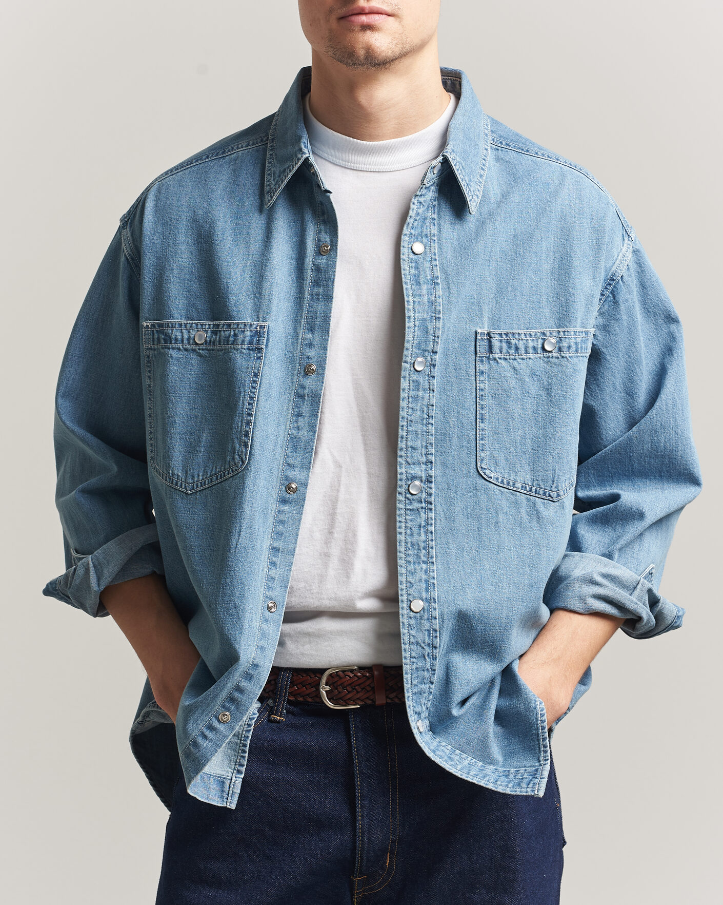 Herre | Skjorter | Pendleton | Western Workshirt Stone Wash