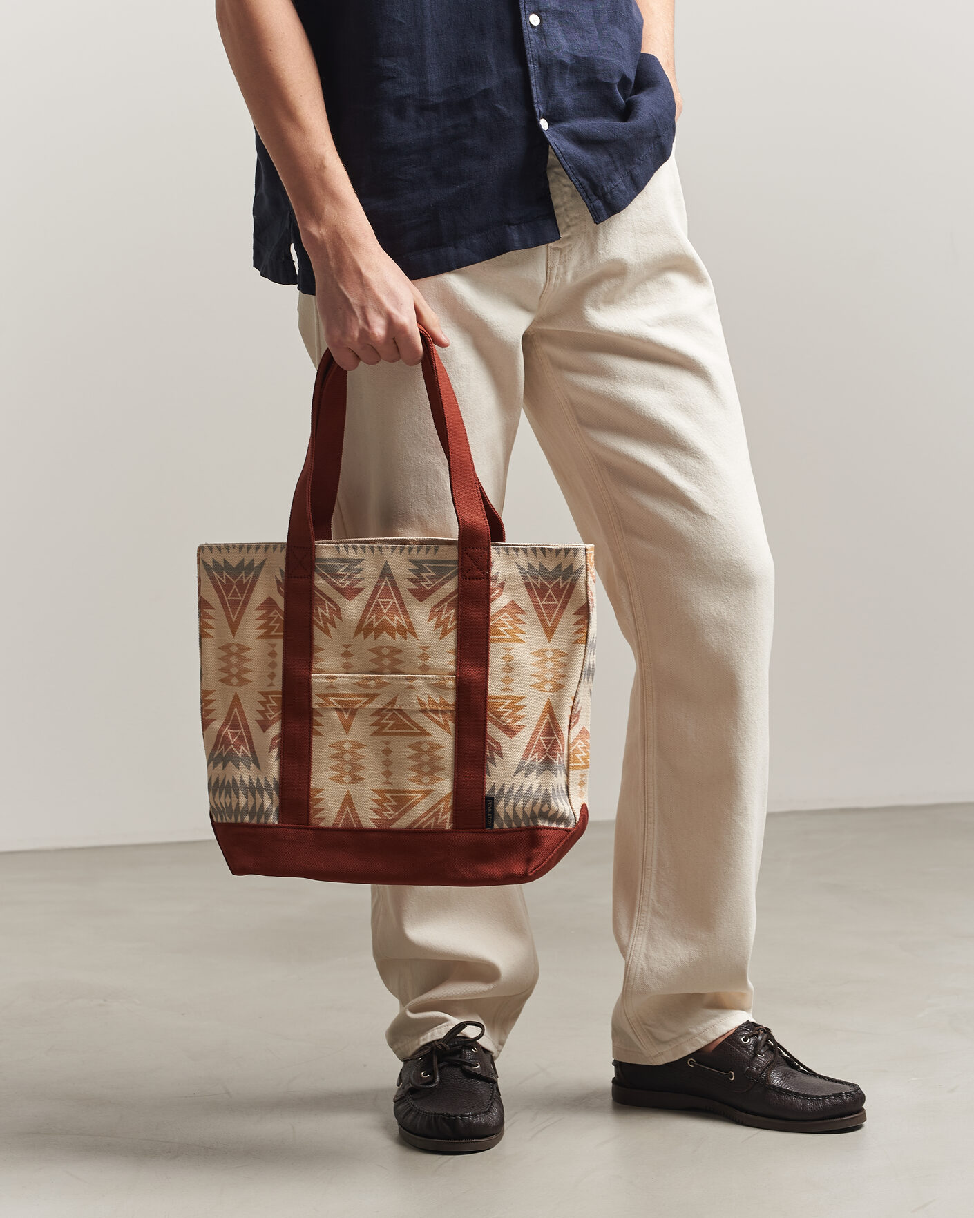 Herre | Tasker | Pendleton | Astoria Canvas Tote Bag Ponderosa Brick