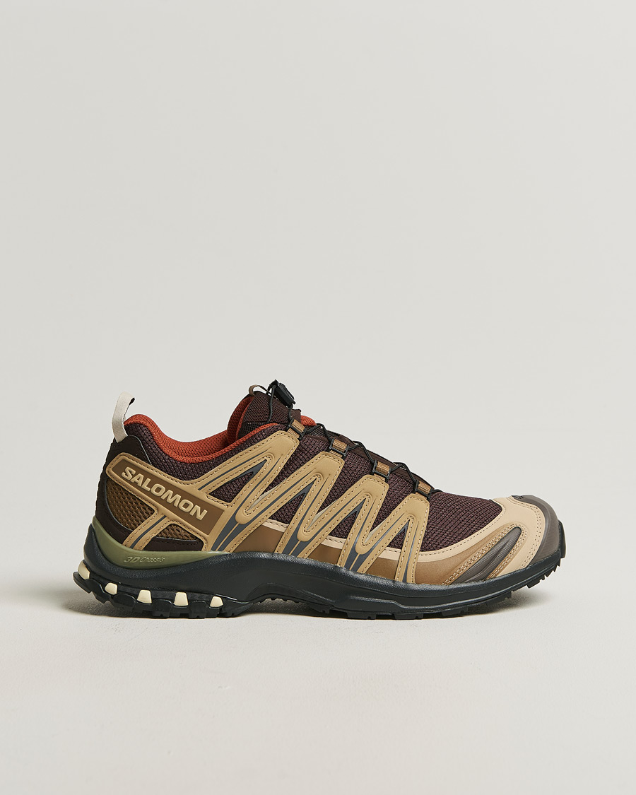 Herre | Trail Sneakers | Salomon | XA Pro 3D Sneakers Black Coffee/Kelp