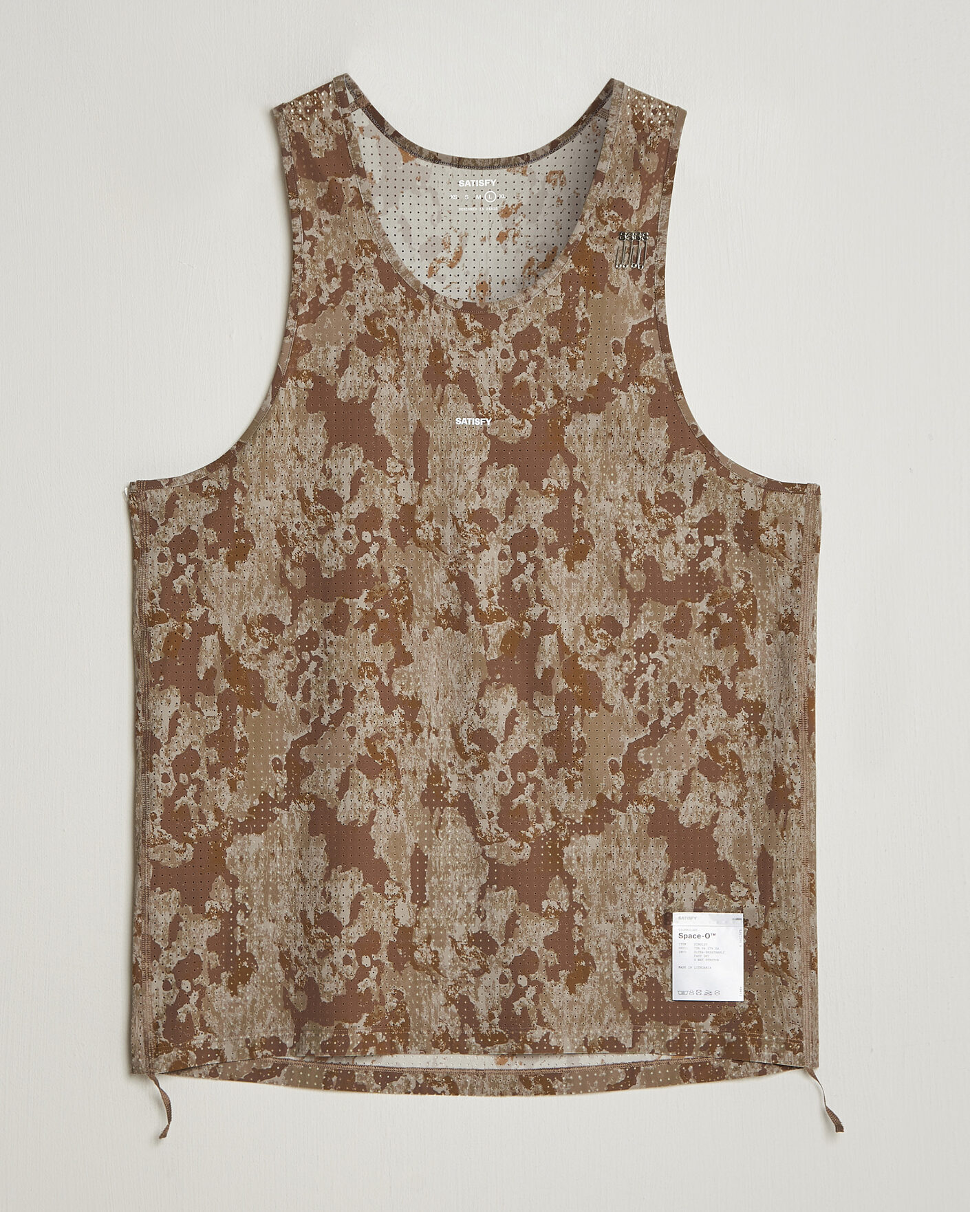 Herre | T-Shirts | Satisfy | Space-O Singlet Camo