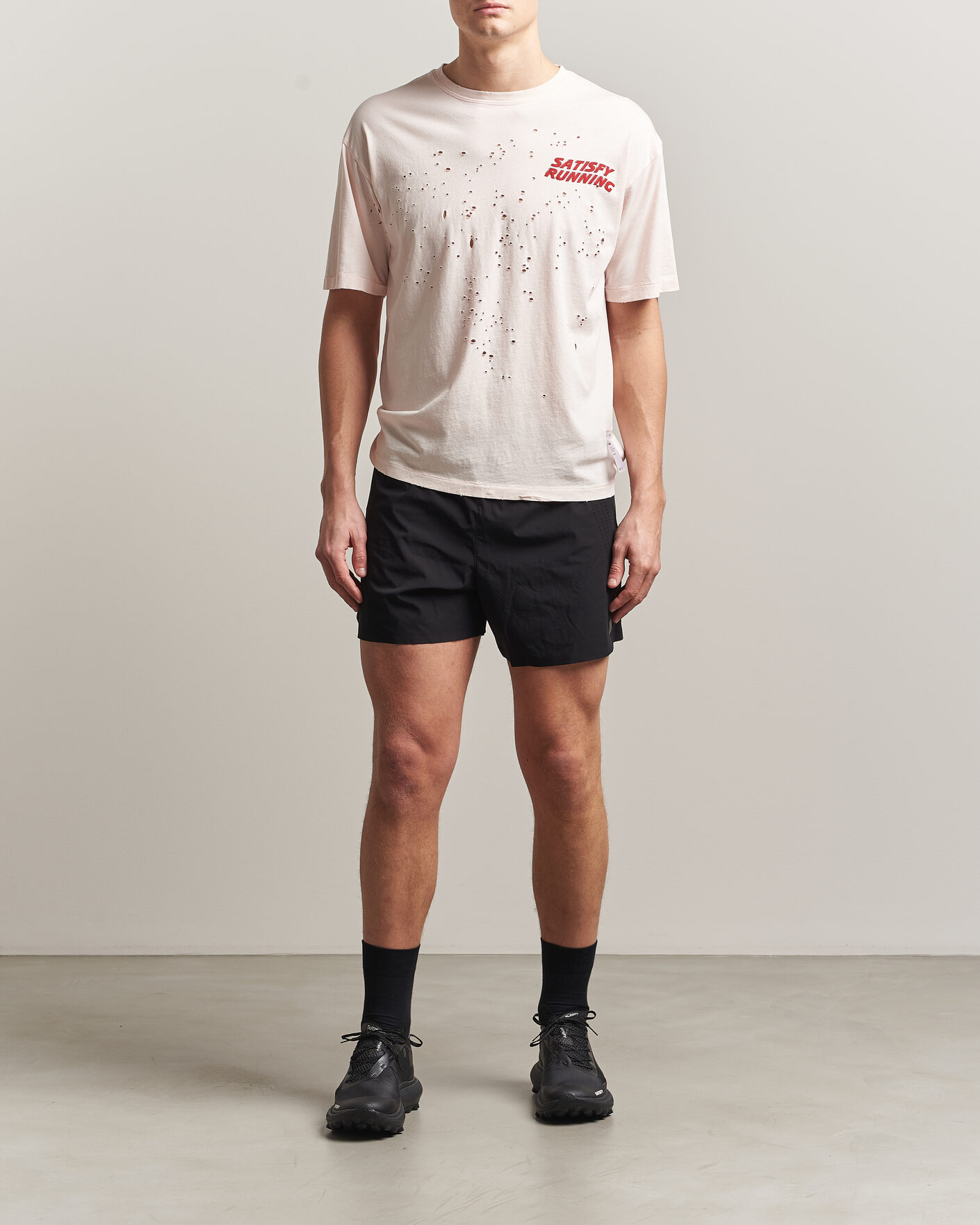 Herre | T-Shirts | Satisfy | MothTech T-Shirt Sun Bleached Rosewater