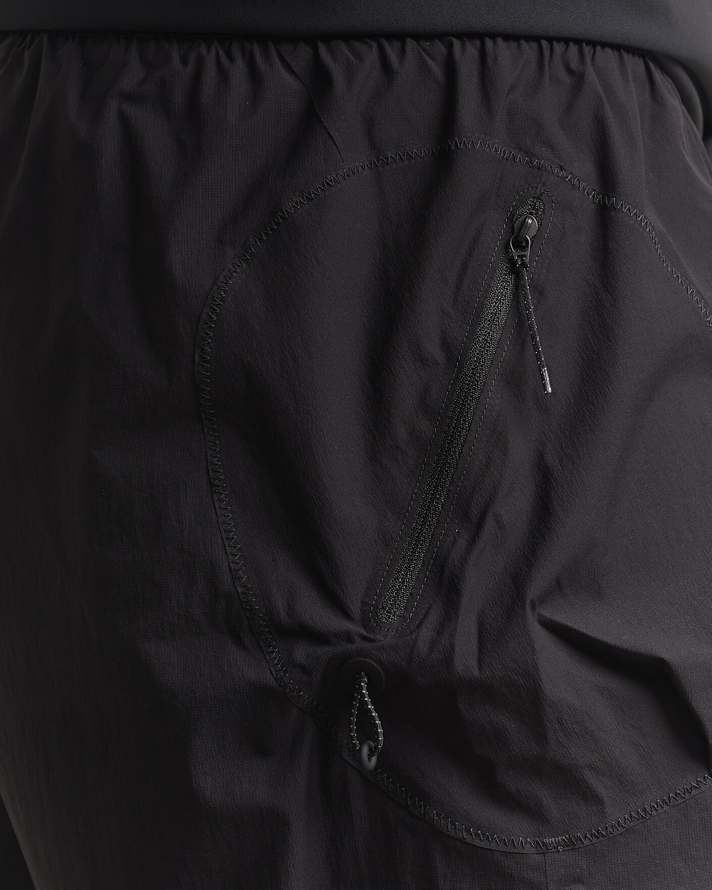 Herre | Shorts | Satisfy | Rippy Cordura 5 Inch Shorts Black