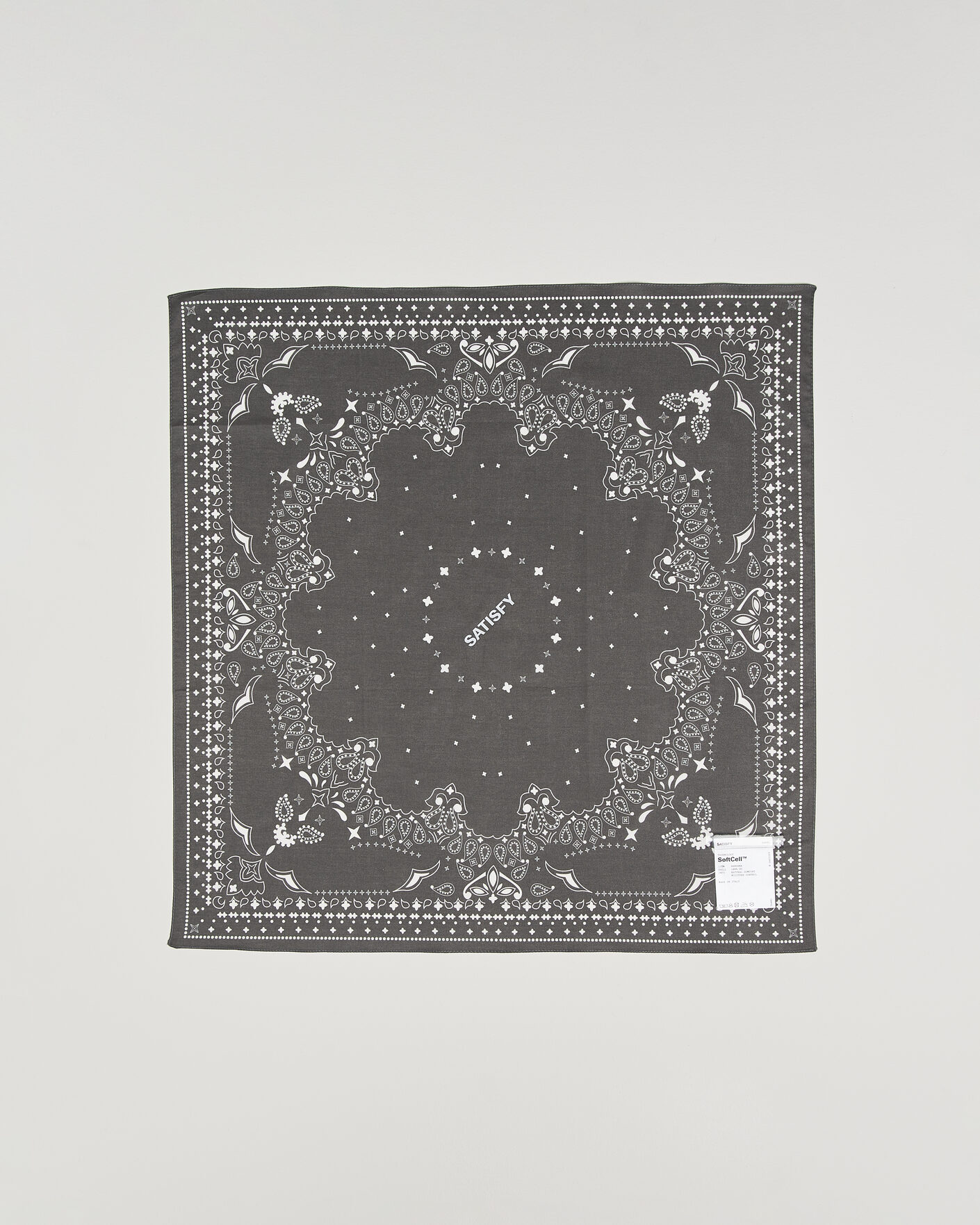 Herre | Lommeklude | Satisfy | SoftCell Bandana Dark Shadow