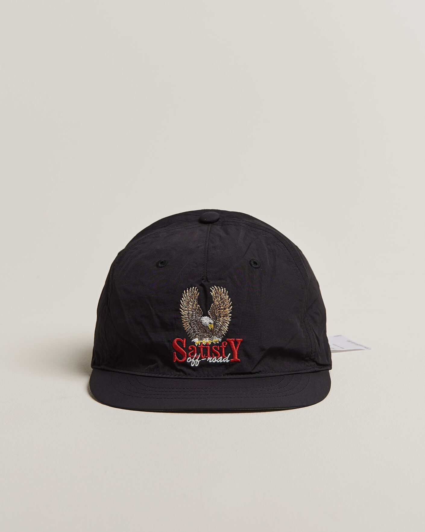 Herre | Hatte & kasketter | Satisfy | FliteSilk 5 Panel Cap Black Eagle
