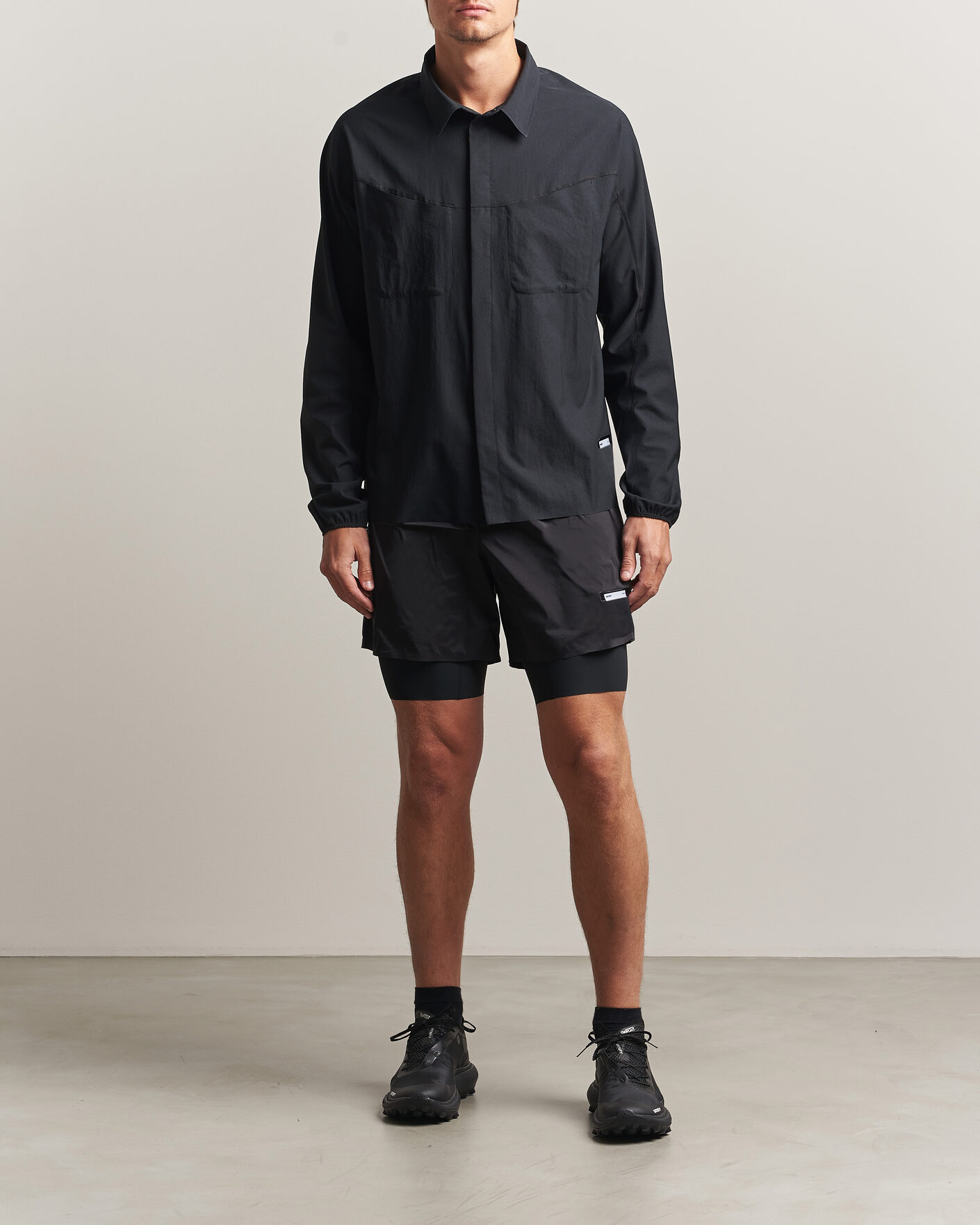 Herre | Shorts | Satisfy | TechSilk 8 Inch Shorts Black