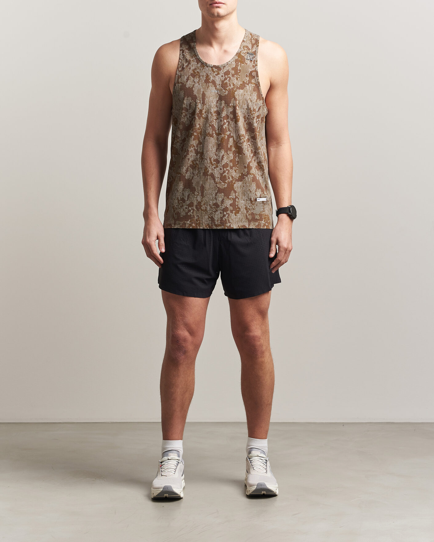 Herre | Shorts | Satisfy | Space-O 5 Inch Shorts Black