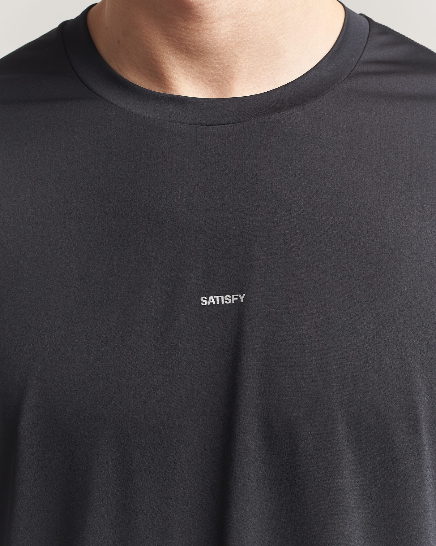 Herre | T-Shirts | Satisfy | AuraLite T-Shirt Black