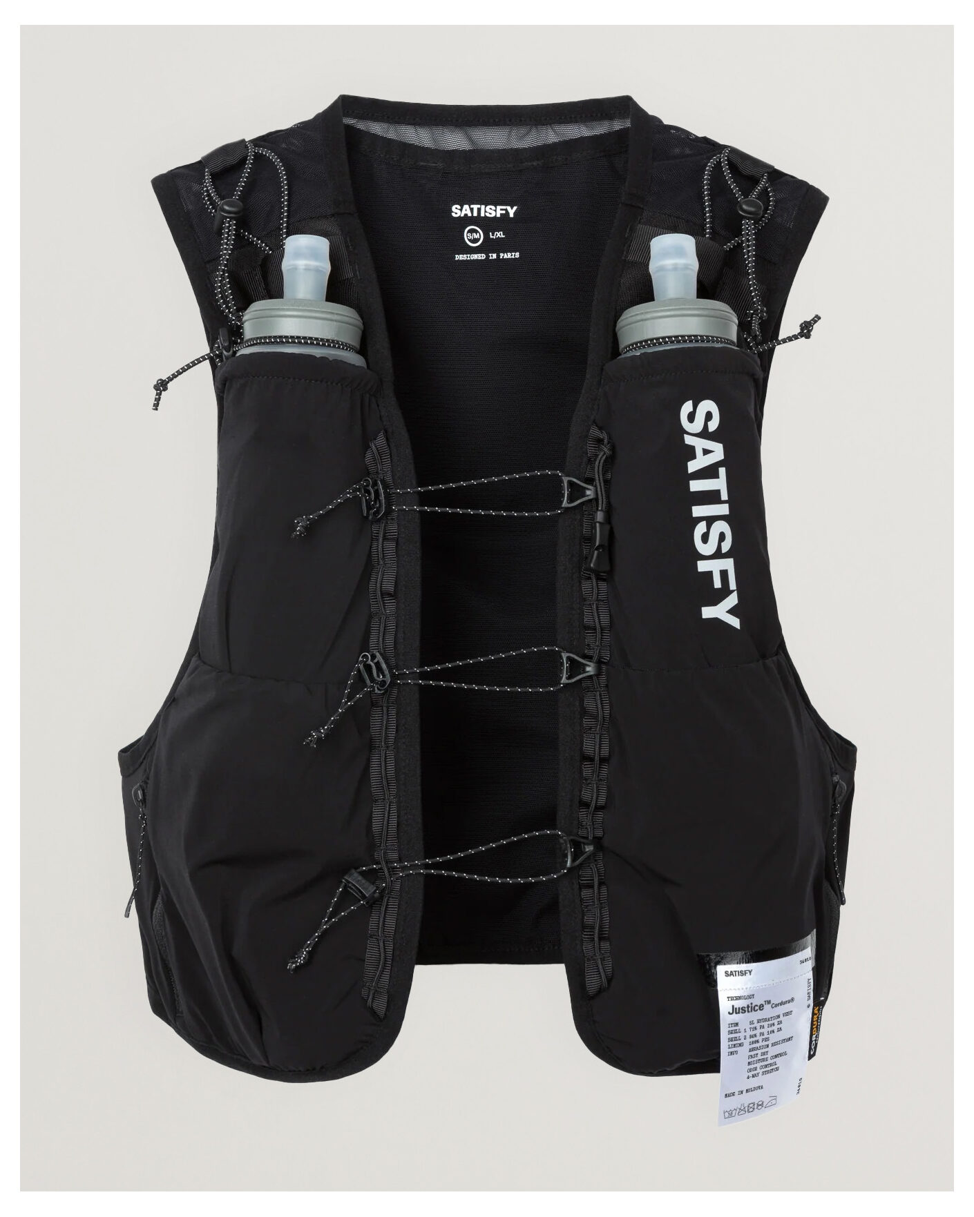 Herre | Activt tilbehør | Satisfy | Justice Cordura Hydration Vest 5L Black