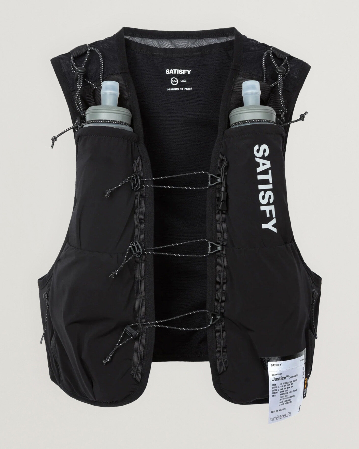 Herre | Activt tilbehør | Satisfy | Justice Cordura Hydration Vest 5L Black