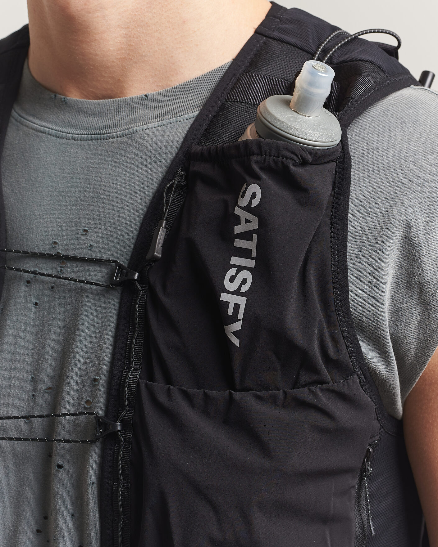 Herre | Activt tilbehør | Satisfy | Justice Cordura Hydration Vest 5L Black
