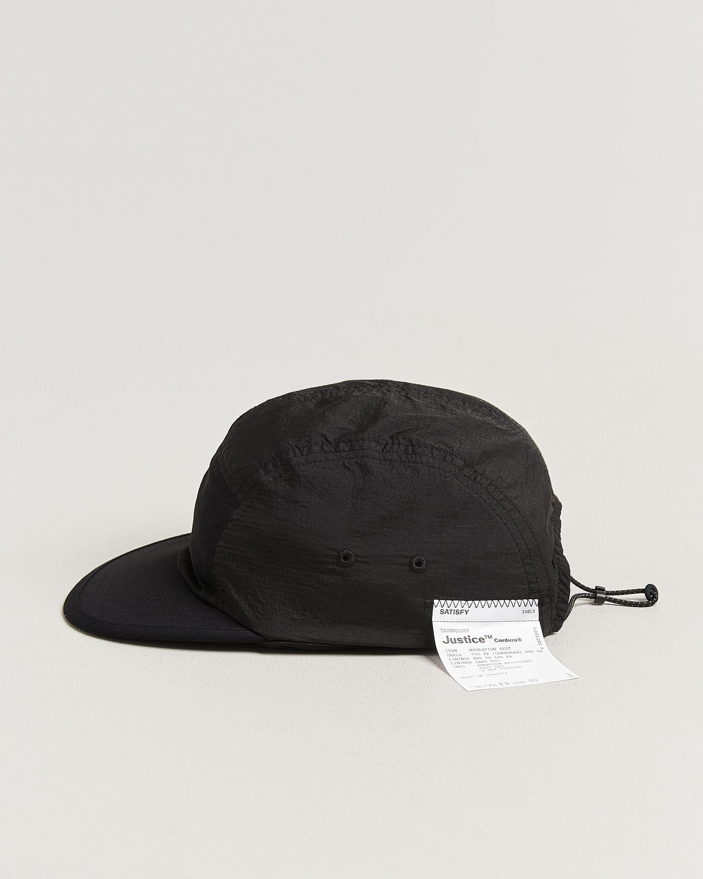 Herre | Hatte & kasketter | Satisfy | Rippy Trail Cap Black