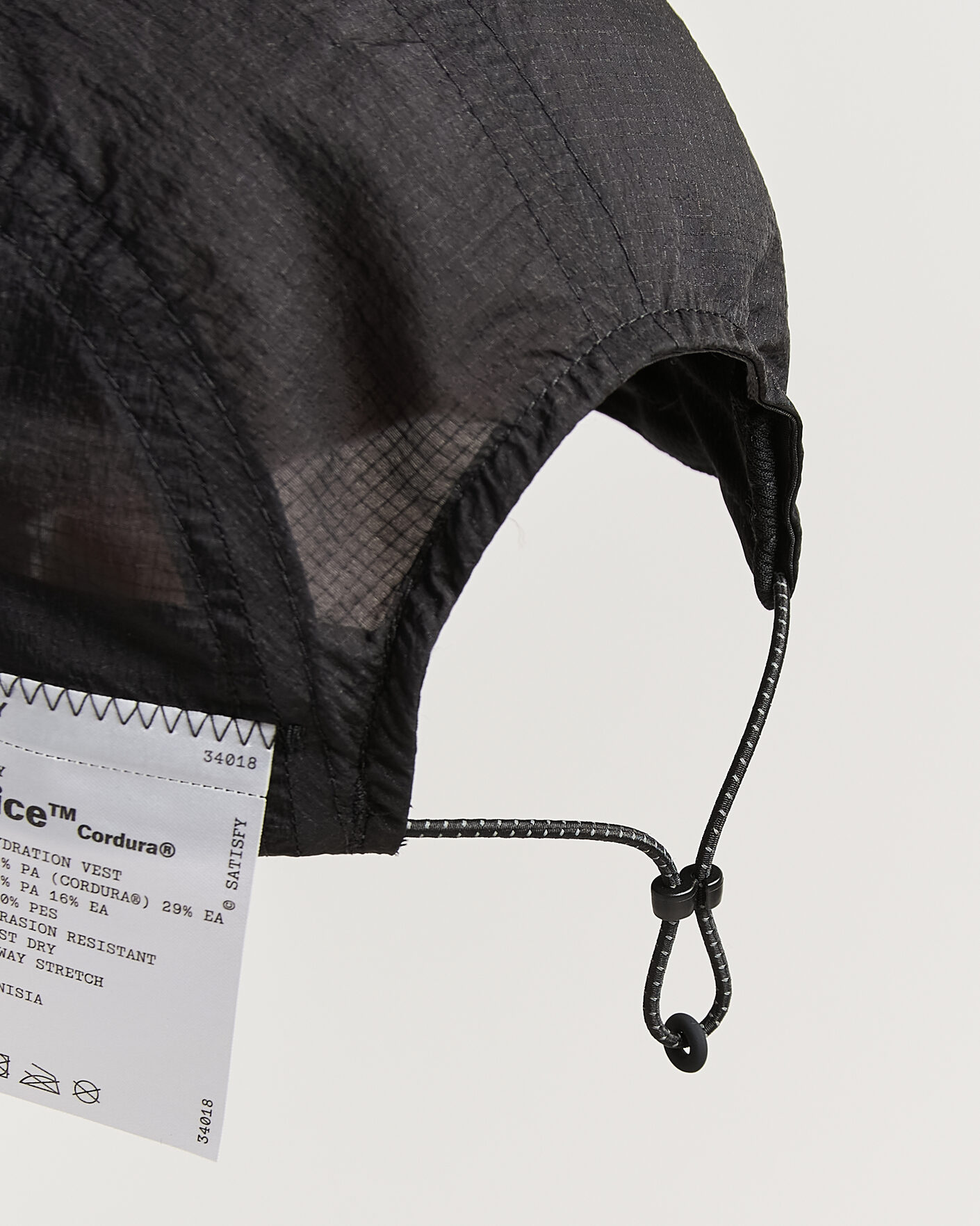 Herre | Hatte & kasketter | Satisfy | Rippy Trail Cap Black