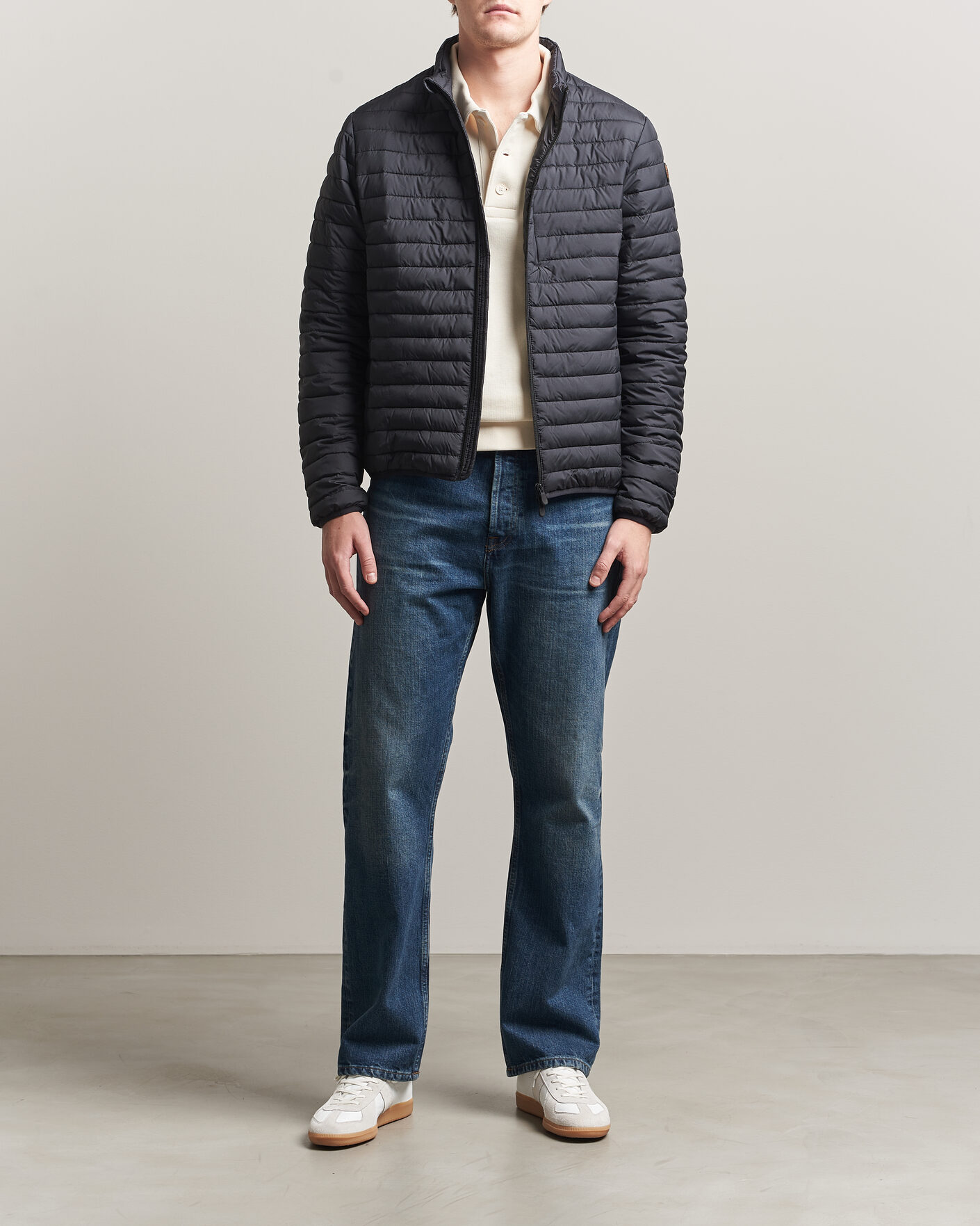 Herre | Jakker | Save The Duck | Cole Lightweight Padded Jacket Black