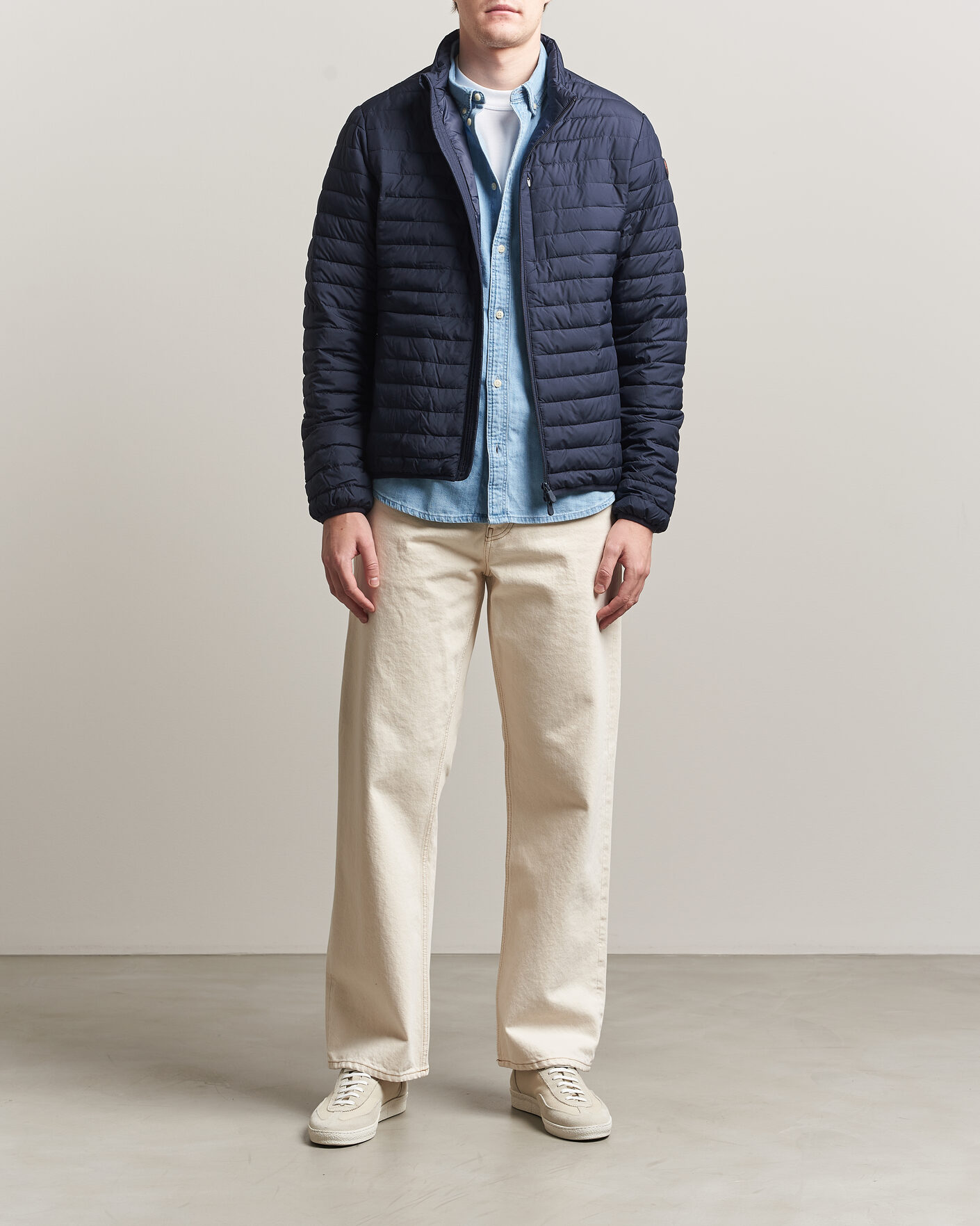 Herre | Jakker | Save The Duck | Cole Lightweight Padded Jacket Navy