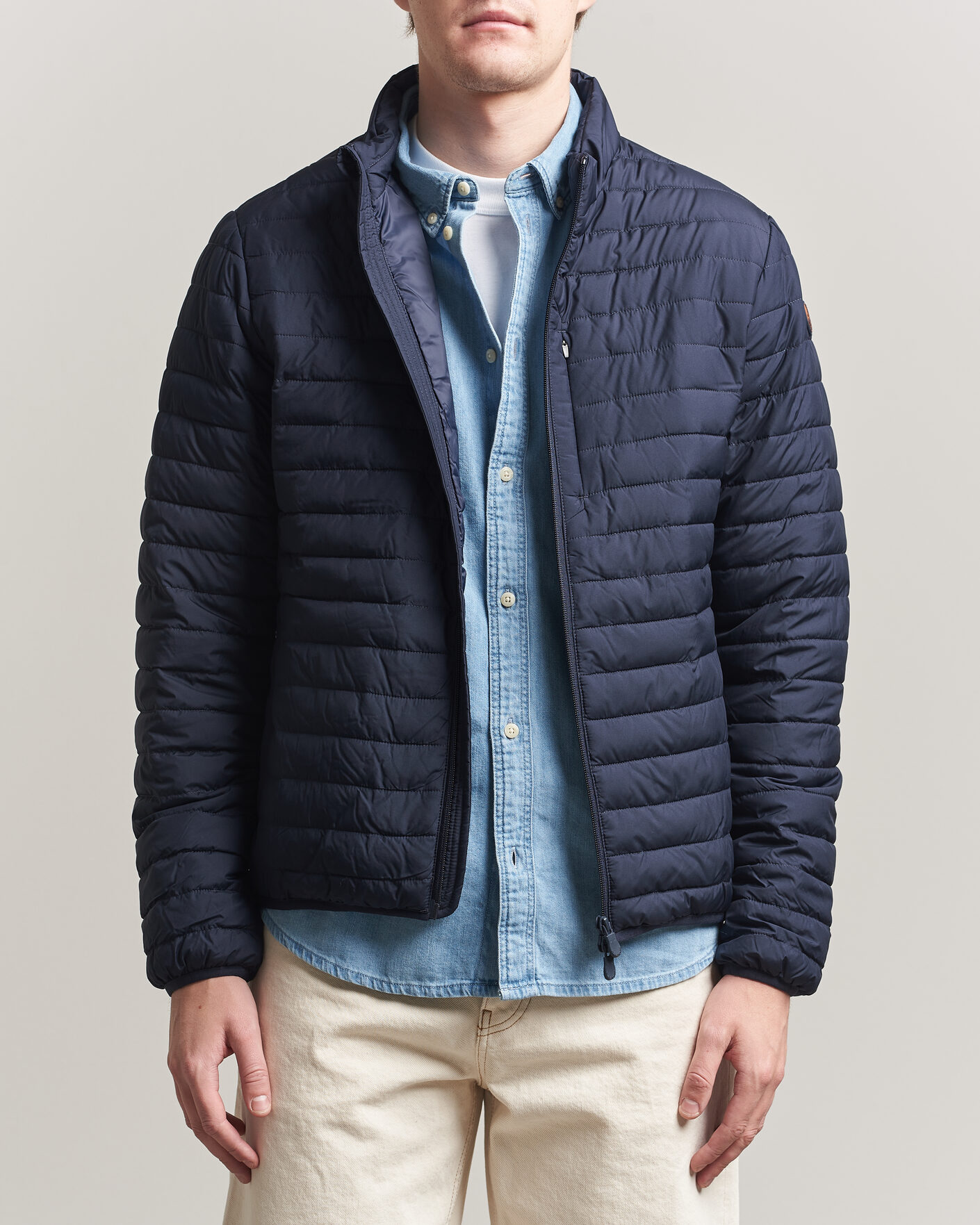 Herre | Jakker | Save The Duck | Cole Lightweight Padded Jacket  Navy