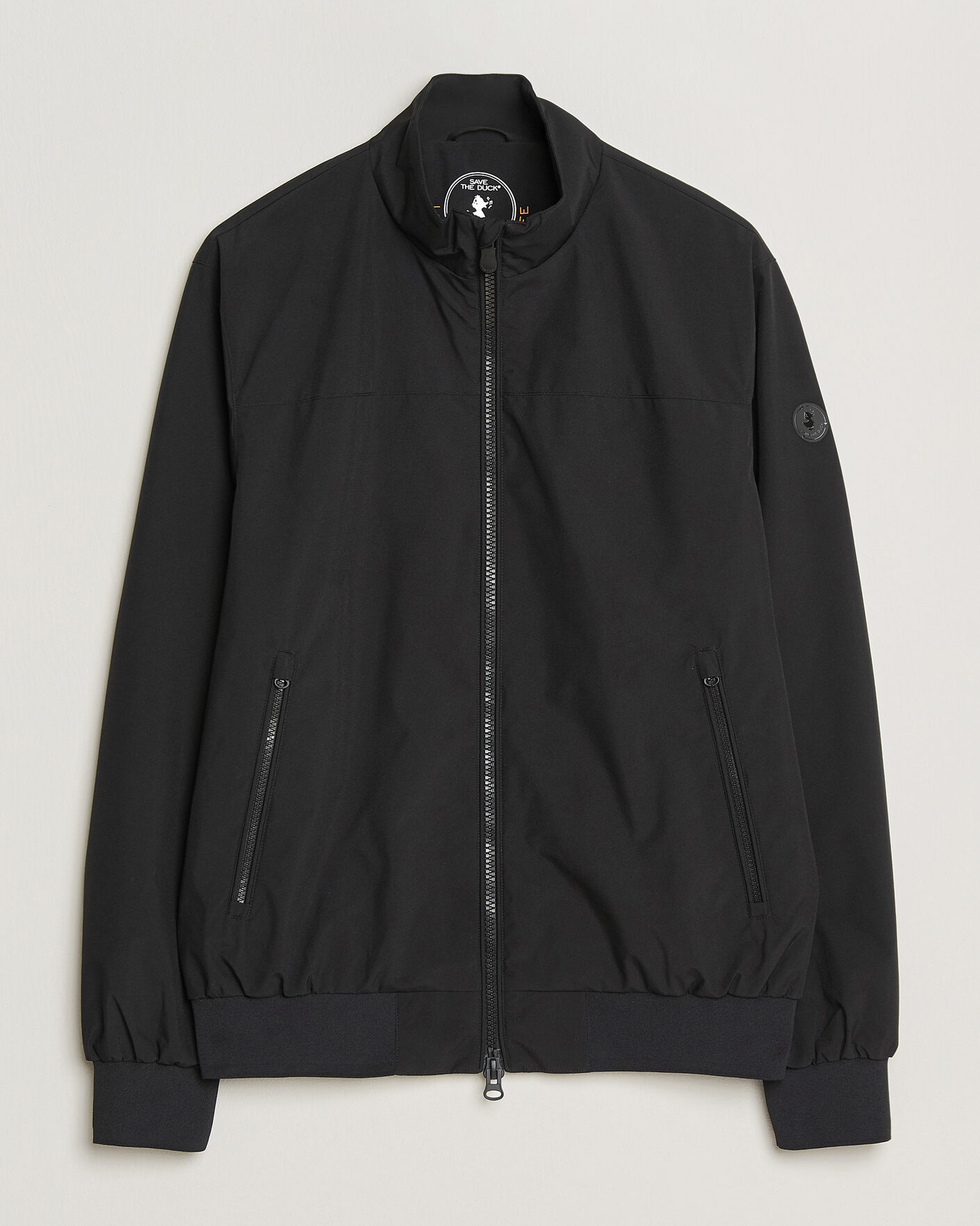 Herre | Jakker | Save The Duck | Finlay Nylon Harrington Jacket Black