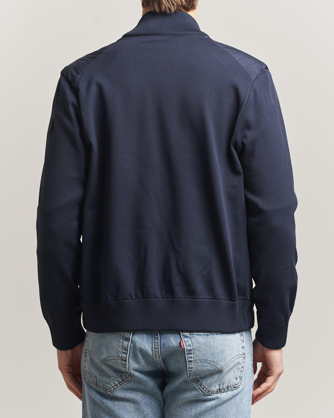 Herre | Jakker | Save The Duck | Sedum Lightweight Padded Hybrid Jacket Navy Blue