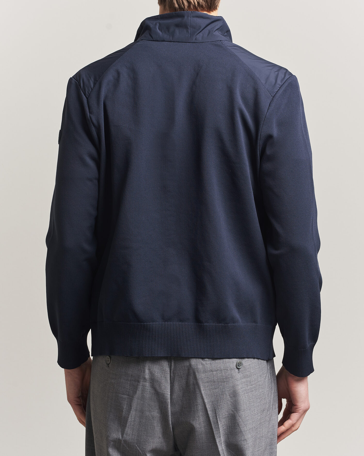 Herre | Jakker | Save The Duck | Alfo Hybrid Jacket Navy Blue