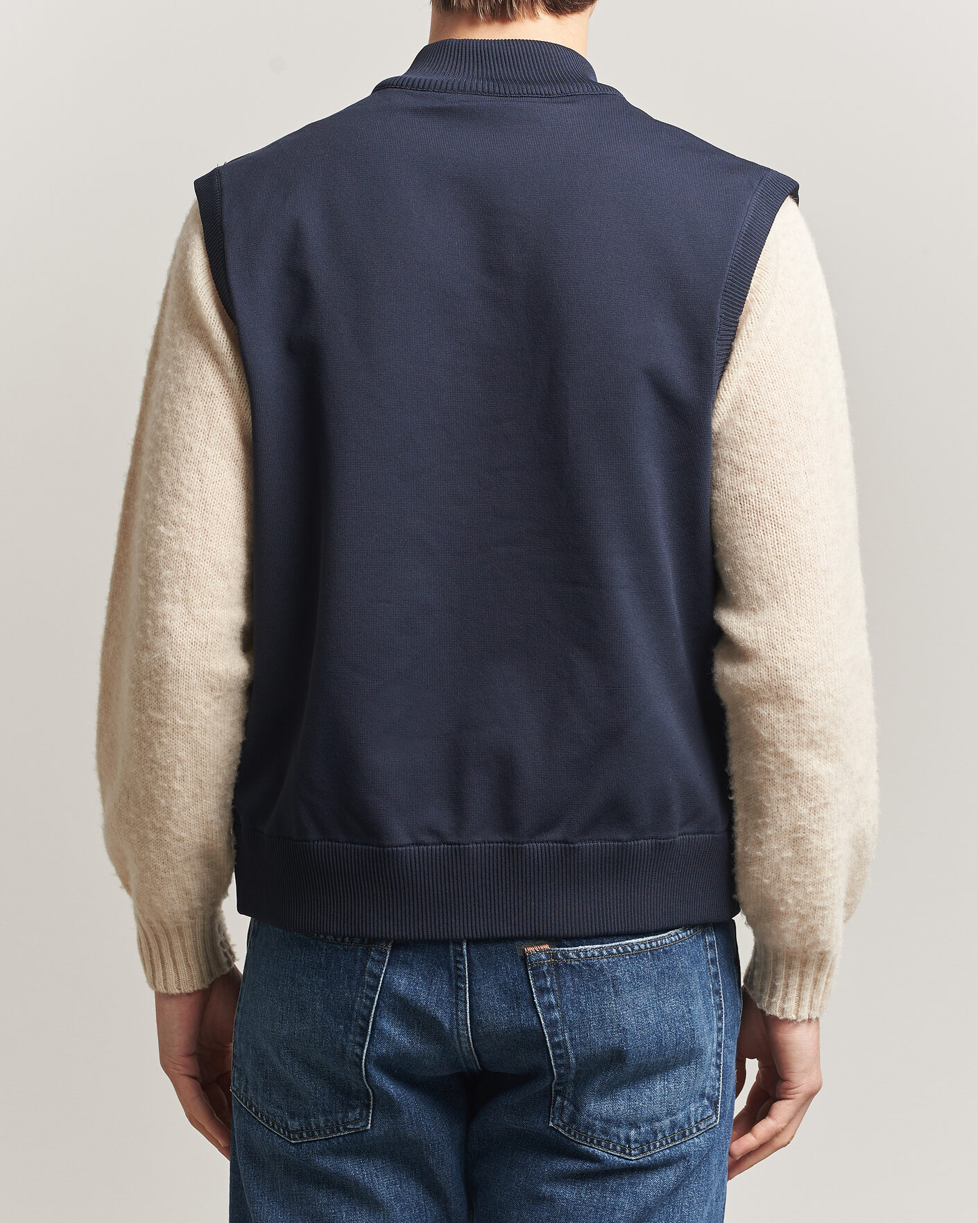Herre | Veste | Save The Duck | Orris Hybrid Vest Navy Blue