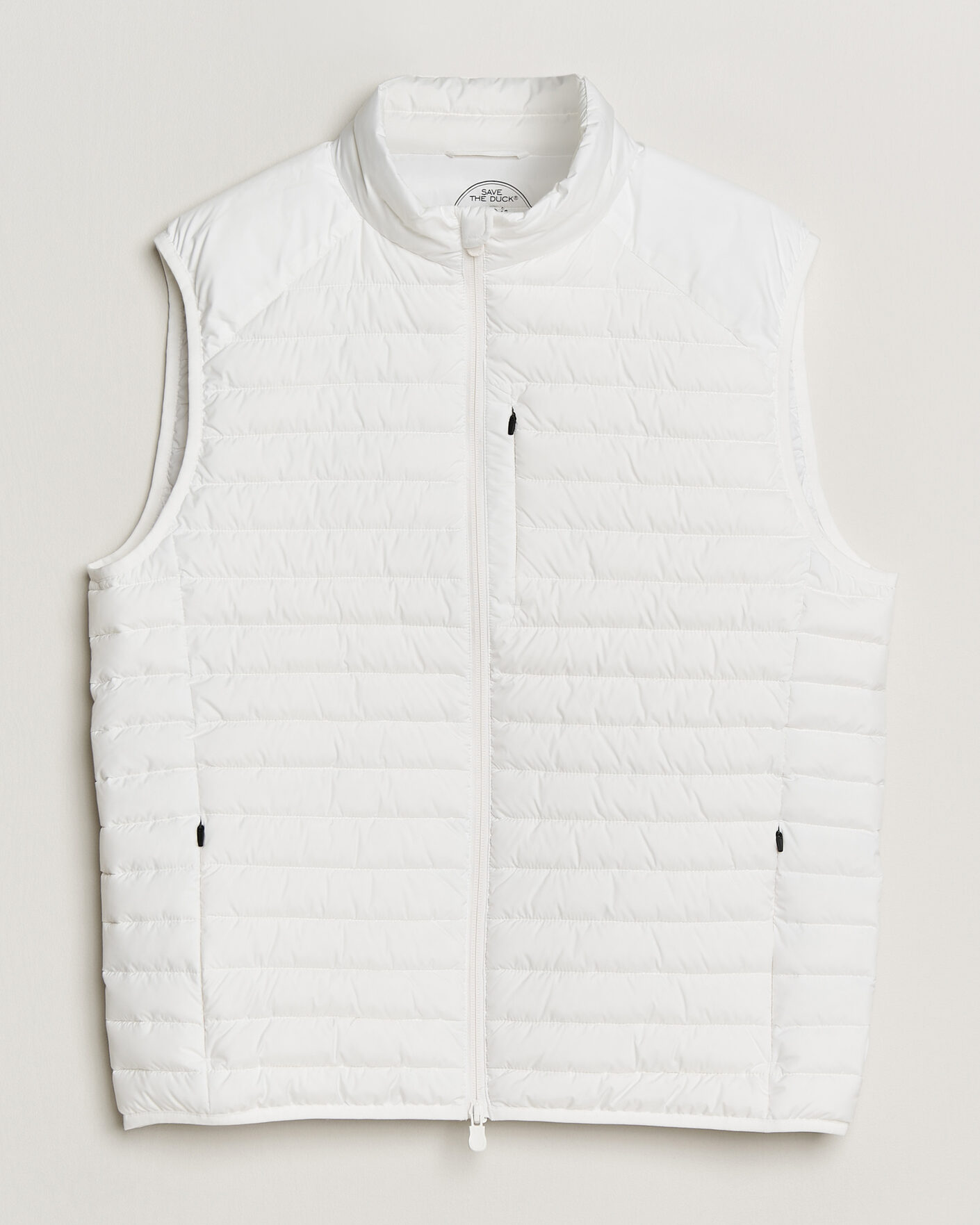 Herre | Veste | Save The Duck | Dave Lightweight Padded Vest Dull White
