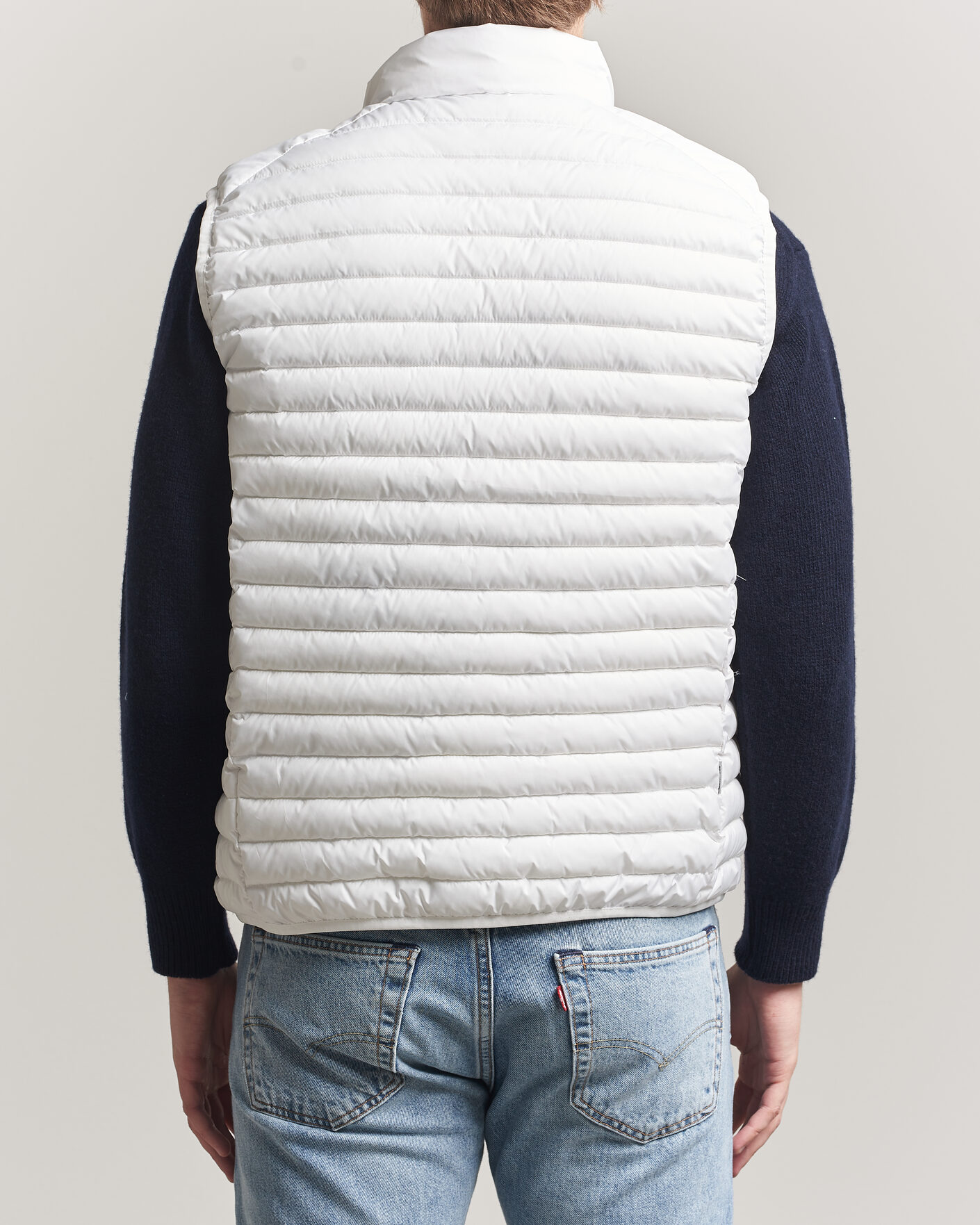 Herre | Veste | Save The Duck | Dave Lightweight Padded Vest Dull White