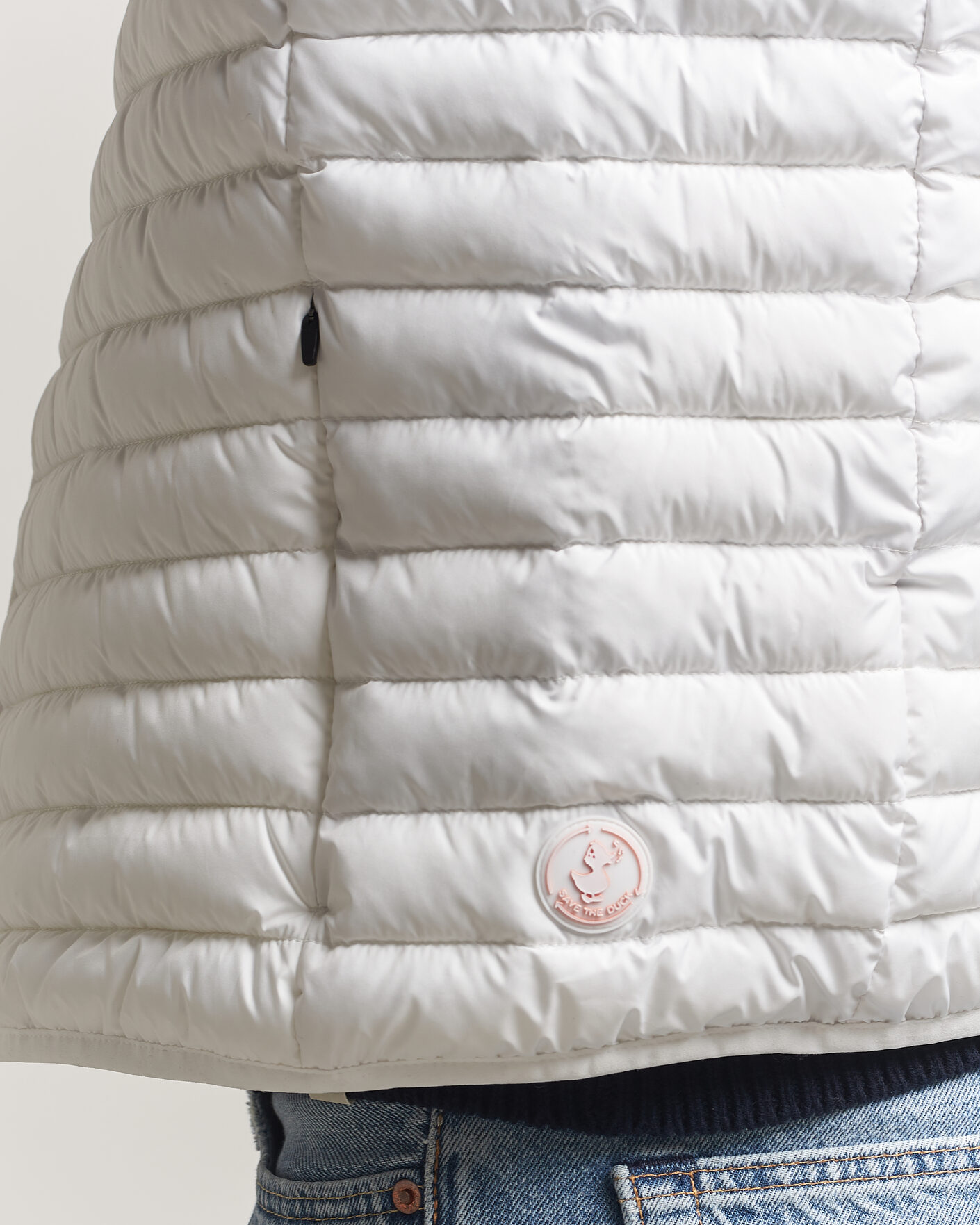 Herre | Veste | Save The Duck | Dave Lightweight Padded Vest Dull White