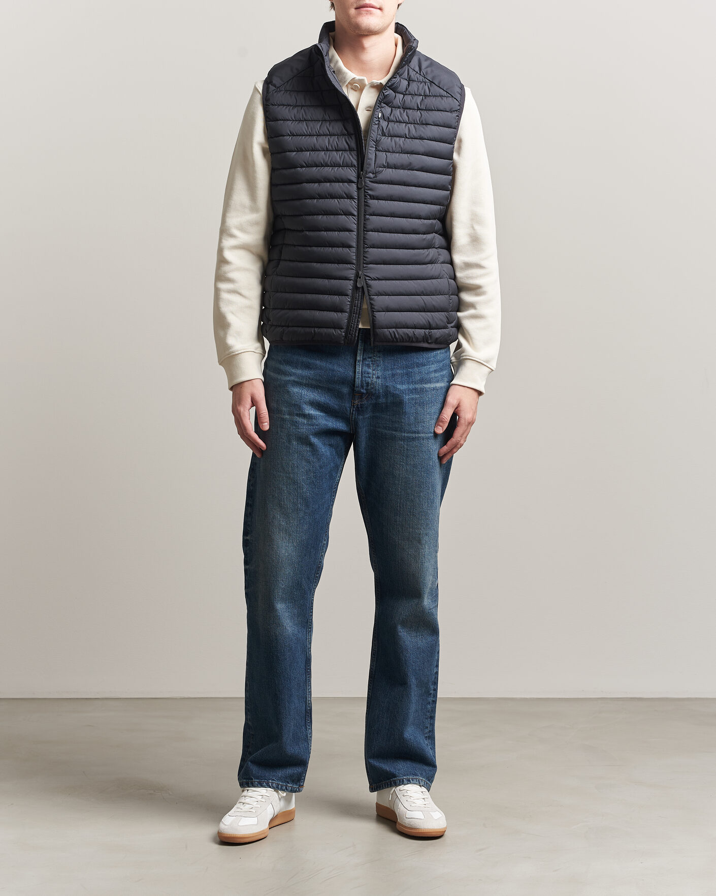 Herre | Veste | Save The Duck | Dave Lightweight Padded Vest Black