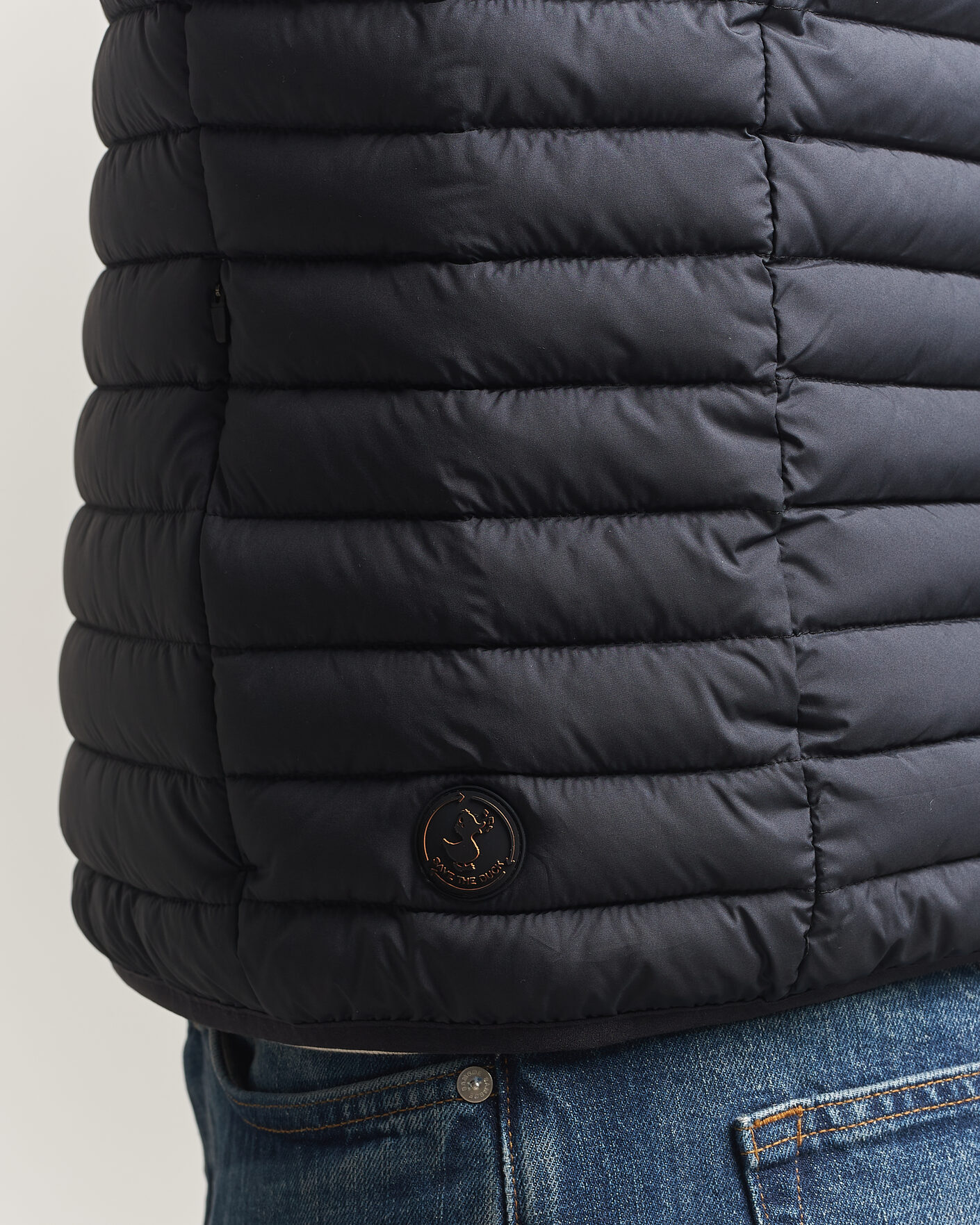 Herre | Veste | Save The Duck | Dave Lightweight Padded Vest Black