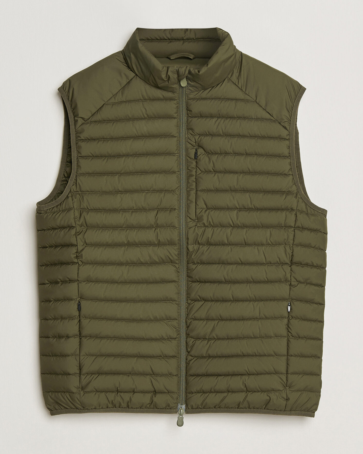 Herre | Veste | Save The Duck | Dave Lightweight Padded Vest Snake Green